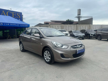 2014 HYUNDAI ACCENT 1.4L GL MANUAL TRANSMISSION Gold Aces Car Display Center
