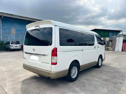 2016 TOYOTA HIACE SUPER GRANDIA 2.8L DSL AUTOMATIC TRANSMISSION Gold Aces Car Display Center