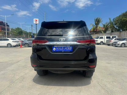 2017 TOYOTA FORTUNER 2.4L V 4X2 AUTOMATIC TRANSMISSION Gold Aces Car Display Center