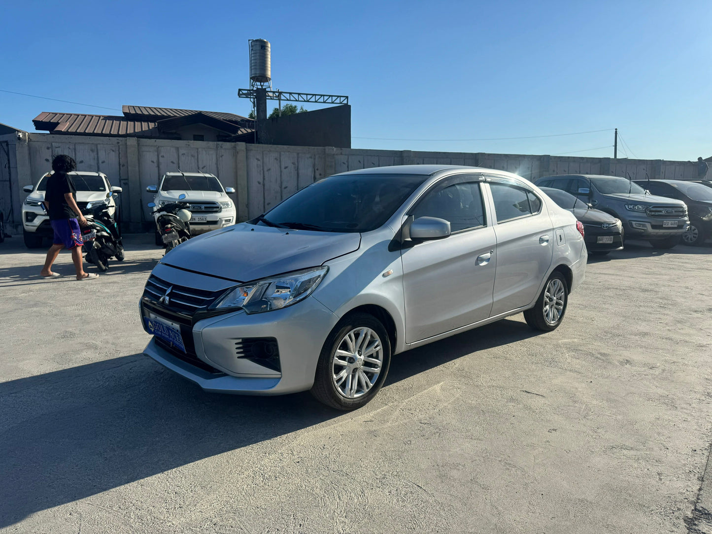 2024 MITSUBISHI MIRAGE G4 GLX 1.2L AUTOMATIC TRANSMISSION Gold Aces Car Display Center