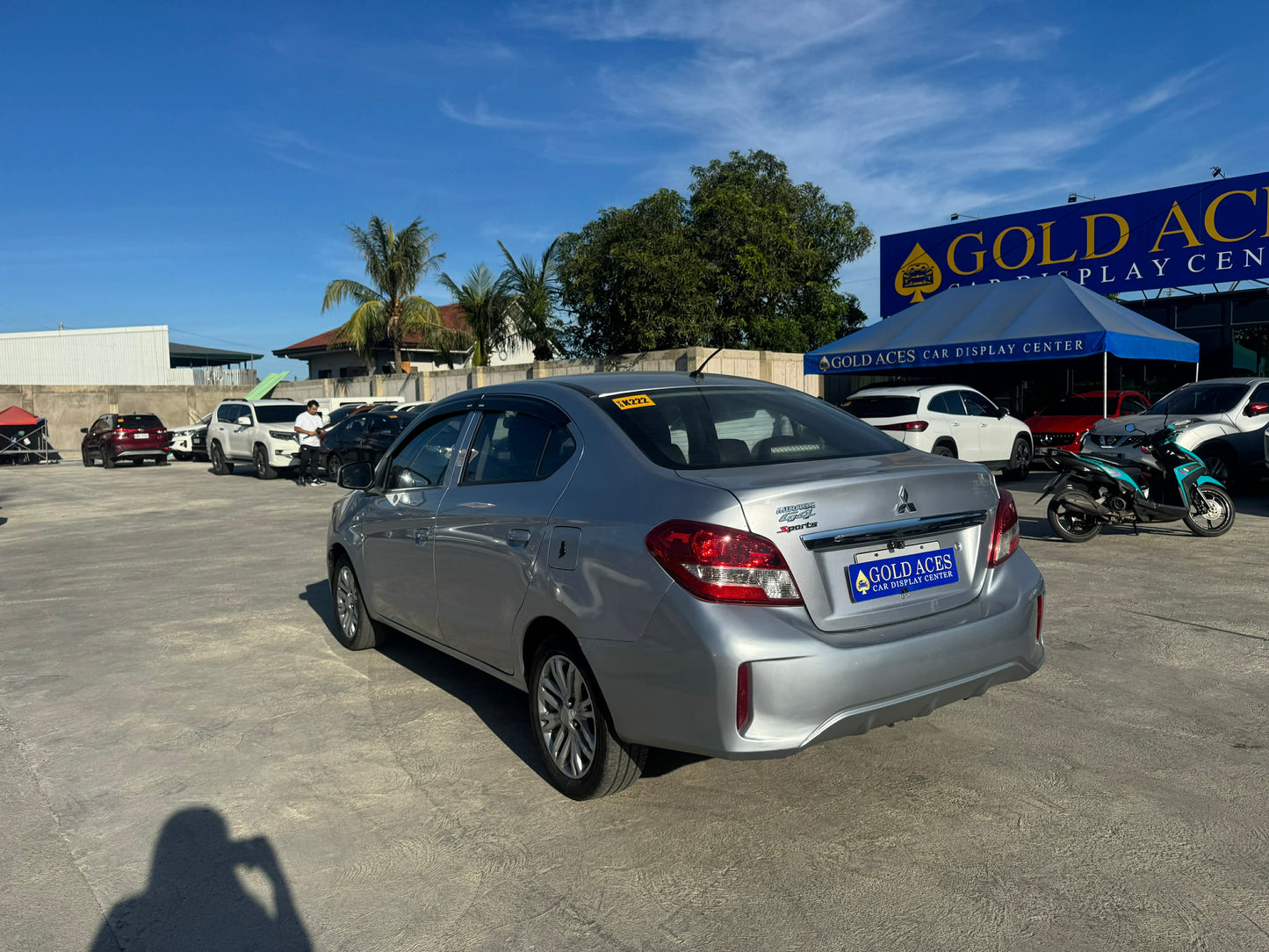 2024 MITSUBISHI MIRAGE G4 GLX 1.2L AUTOMATIC TRANSMISSION Gold Aces Car Display Center