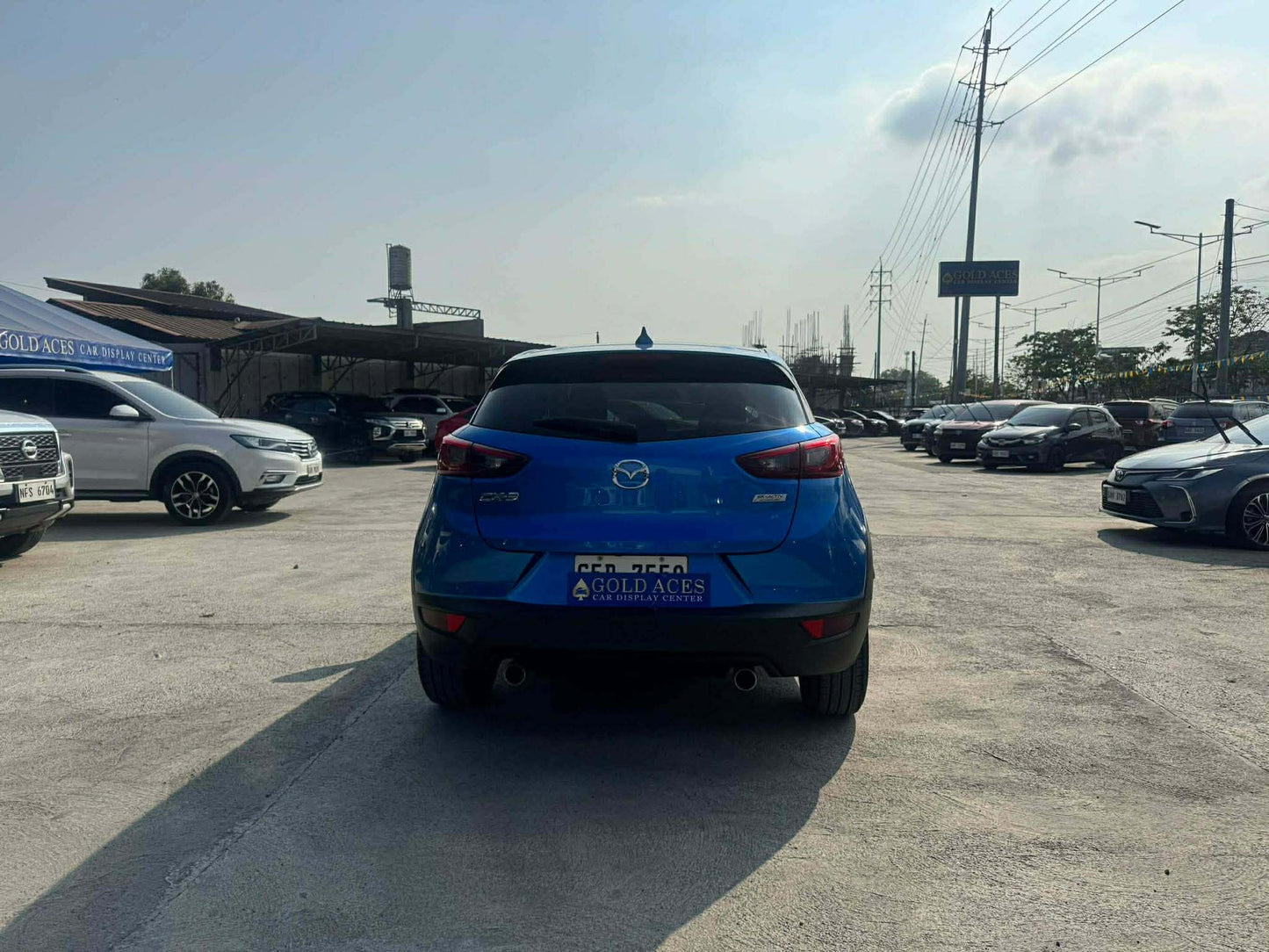 2017 MAZDA CX3 2.0L AUTOMATIC TRANSMISSION Gold Aces Car Display Center