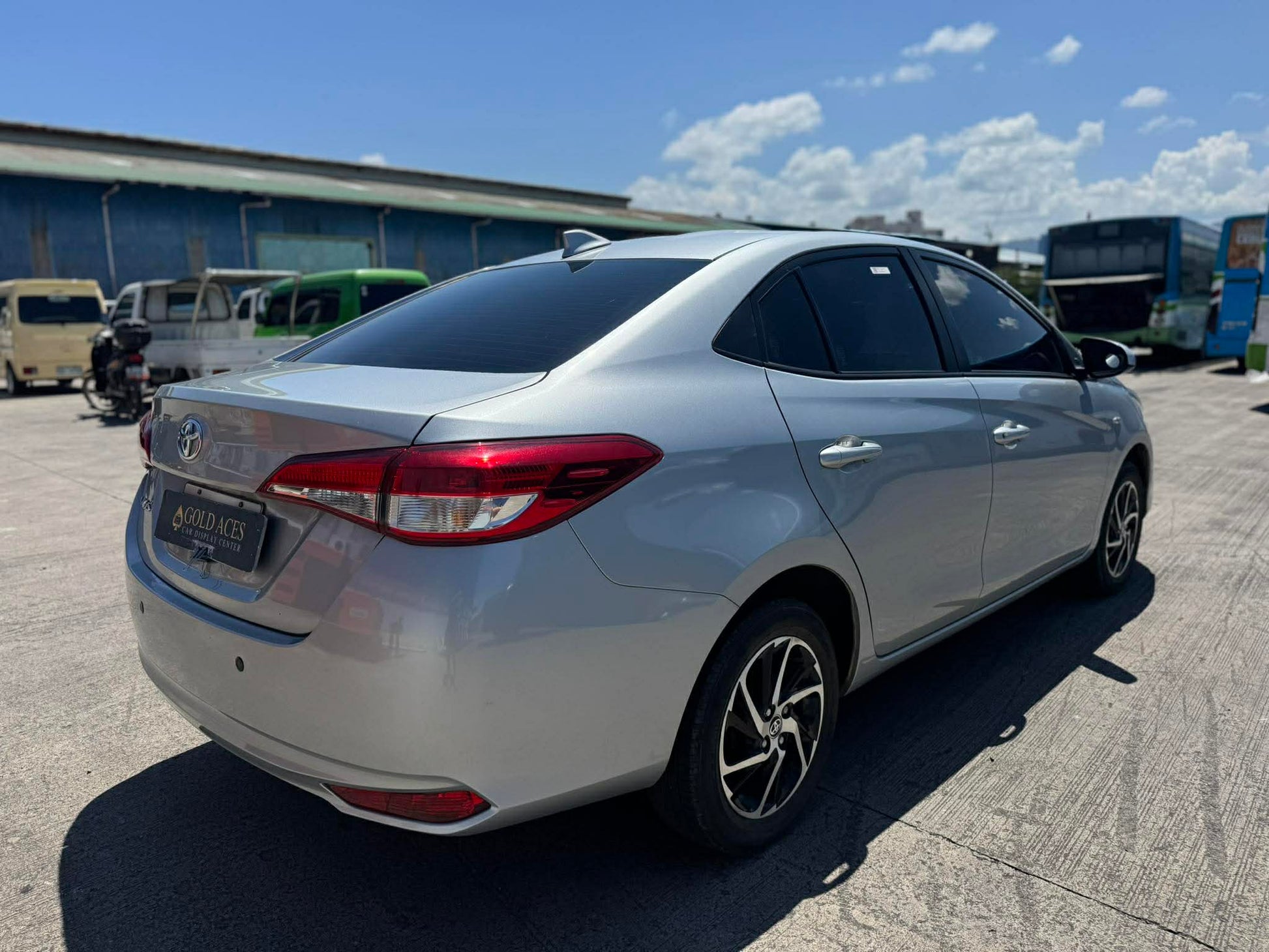 2024 TOYOTA VIOS 1.3L XLE MANUAL TRANSMISSION Gold Aces Car Display Center