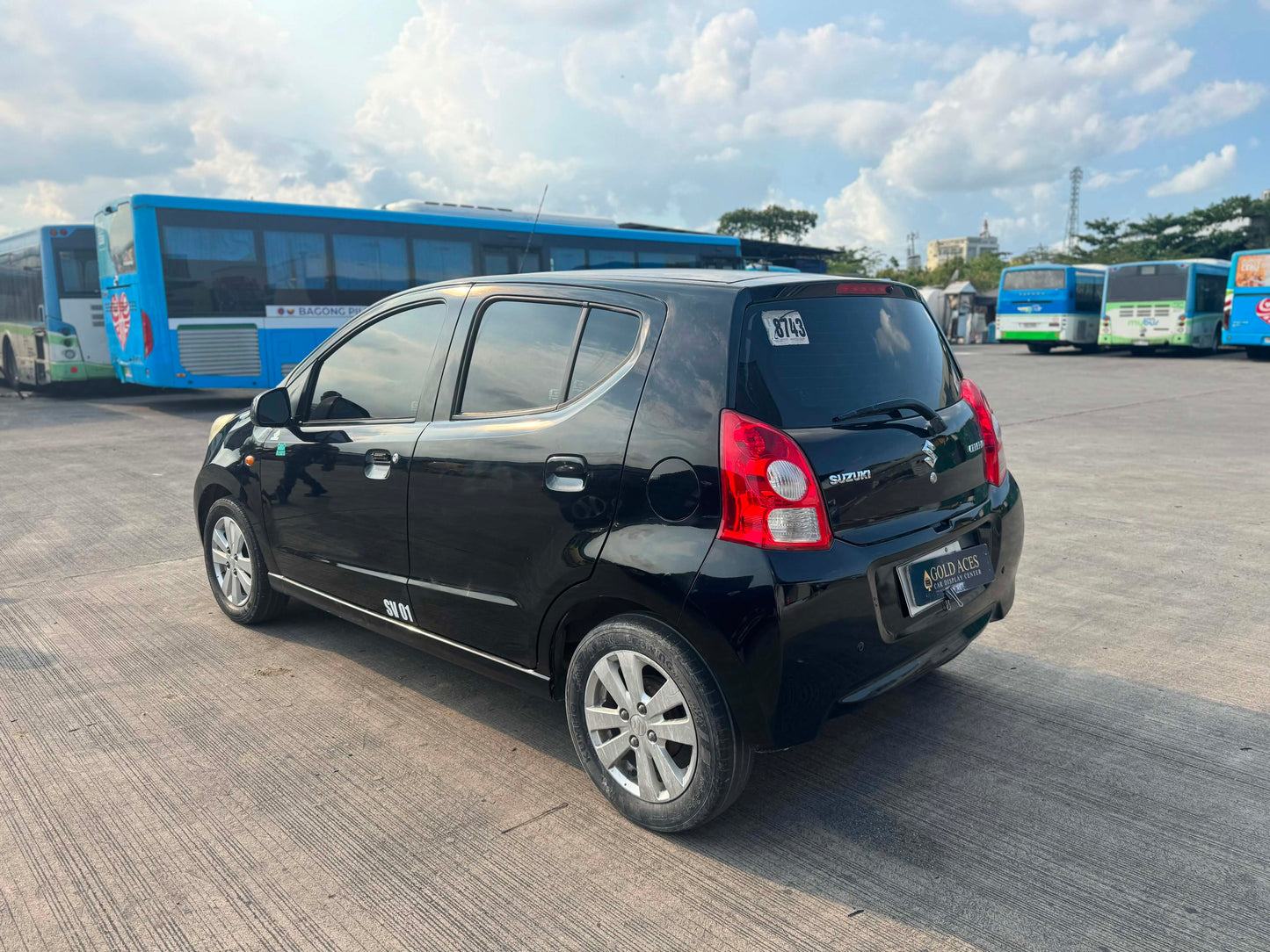 2012 SUZUKI CELERIO 1.0L MANUAL TRANSMISSION Gold Aces Car Display Center