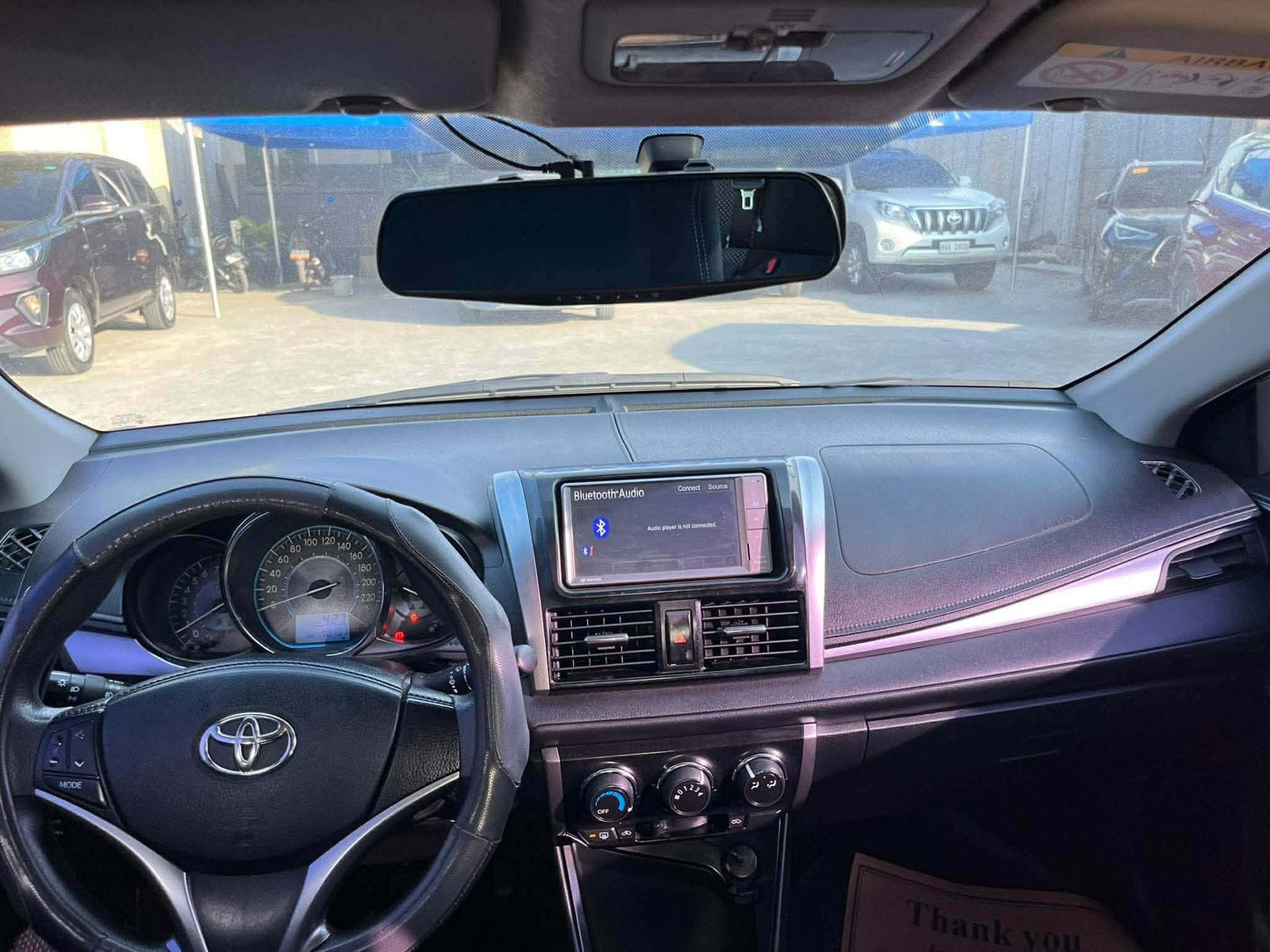2017 TOYOTA VIOS 1.3L E MANUAL TRANSMISSION Gold Aces Car Display Center