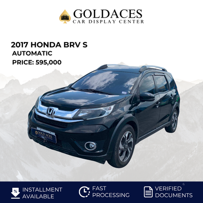 2017 HONDA BRV S 1.5AUTOMATIC TRANSMISSION Gold Aces Car Display Center