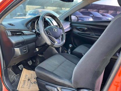 2017 TOYOTA VIOS 1.3L E MANUAL TRANSMISSION Gold Aces Car Display Center
