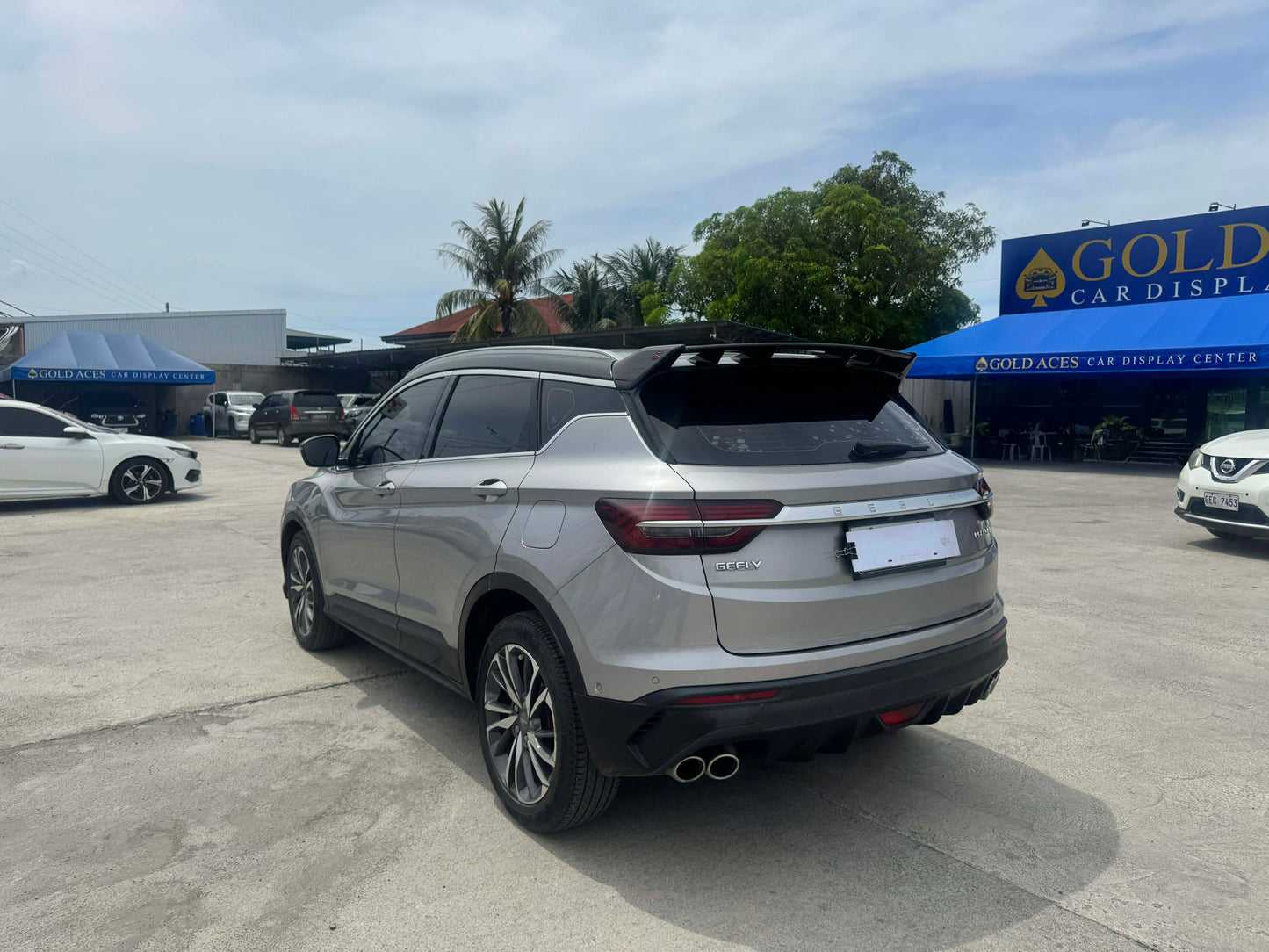 2021 GEELY COOLRAY SPORTS 1.5L AUTOMATIC TRANSMISSION Gold Aces Car Display Center