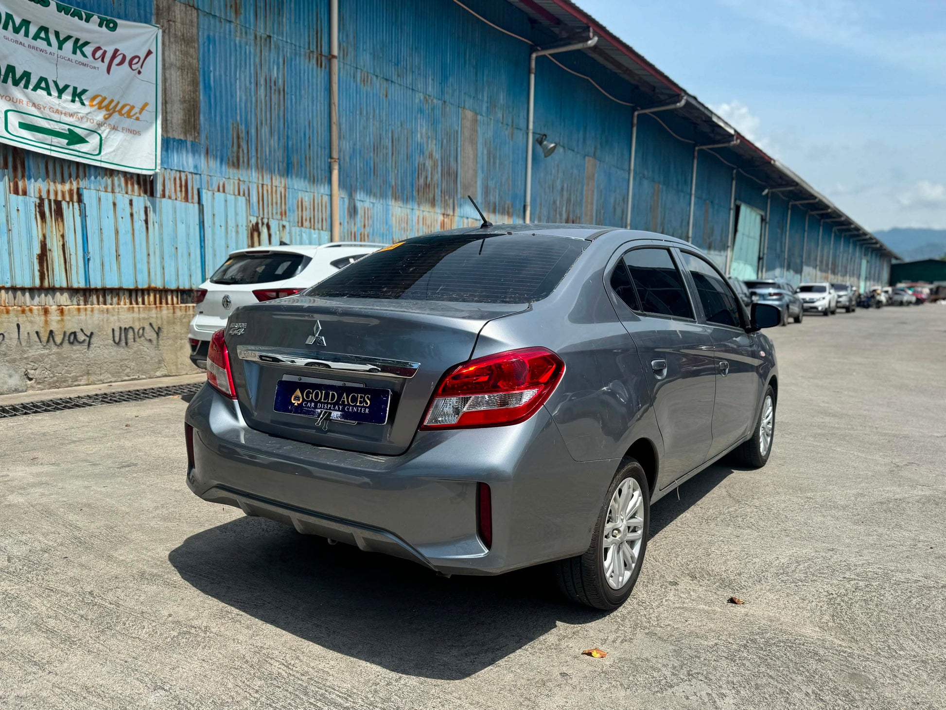 2025 MITSUBISHI MIRAGE G4 GLX 1.2L CVT AUTOMATIC TRANSMISSION (7T KMS Only!) Gold Aces Car Display Center
