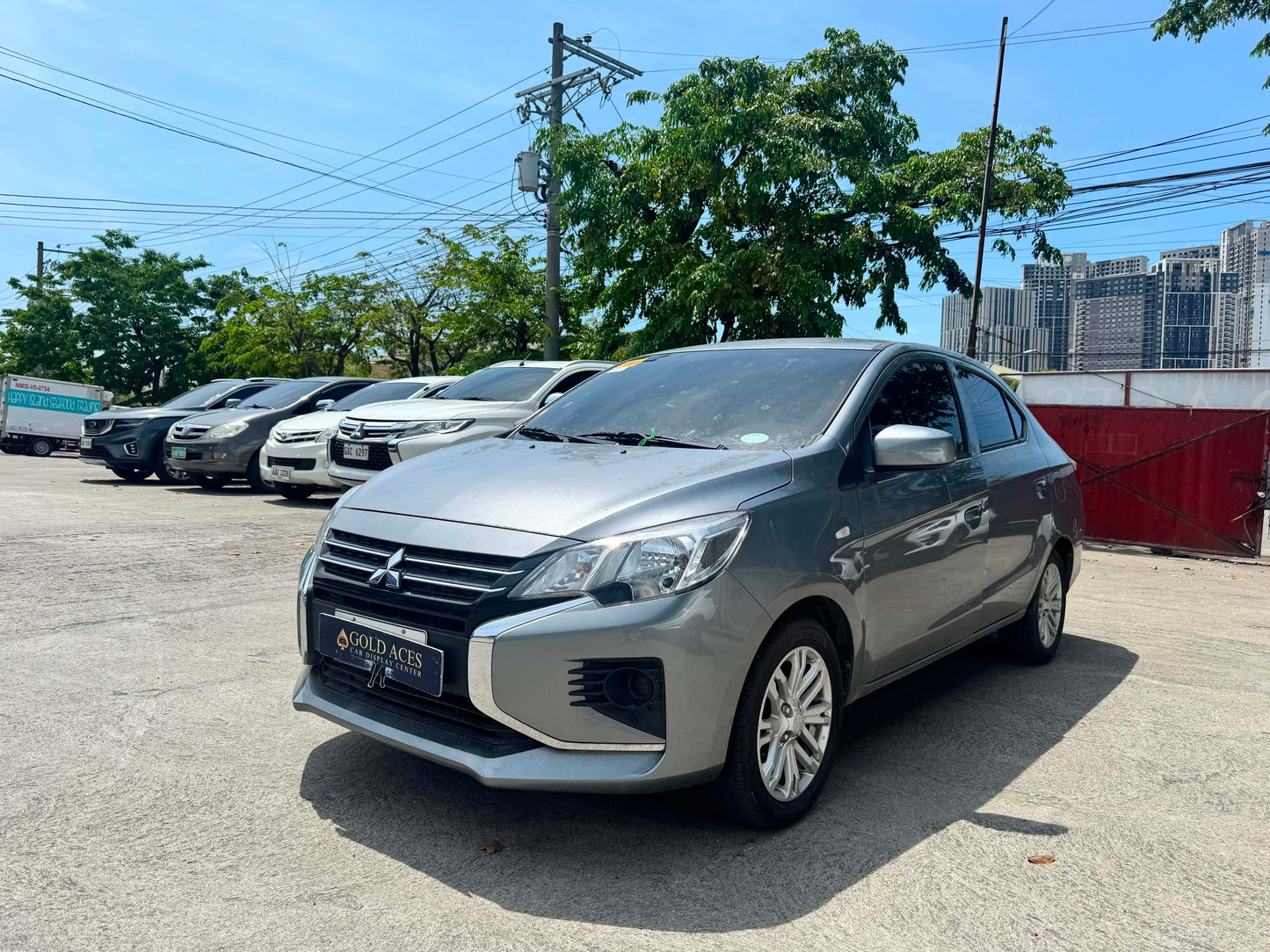 2025 MITSUBISHI MIRAGE G4 GLX 1.2L CVT AUTOMATIC TRANSMISSION (7T KMS Only!) Gold Aces Car Display Center