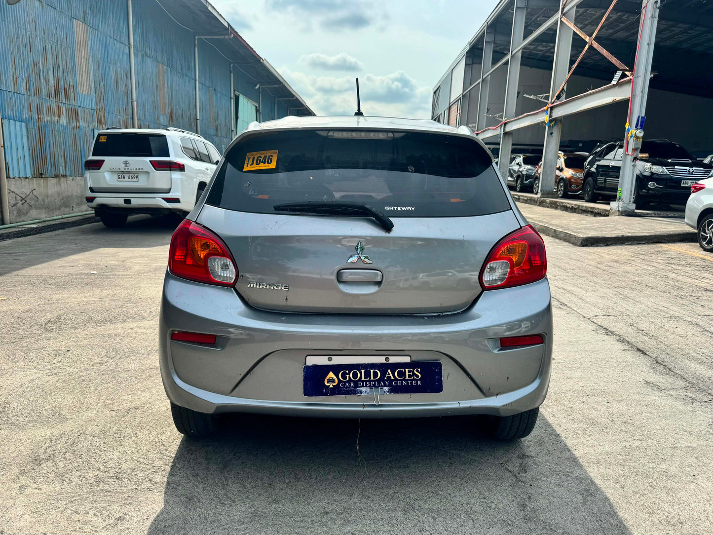 2023 MITSUBISHI MIRAGE HATCHBACK GLX 1.2L AUTOMATIC TRANSMISSION Gold Aces Car Display Center