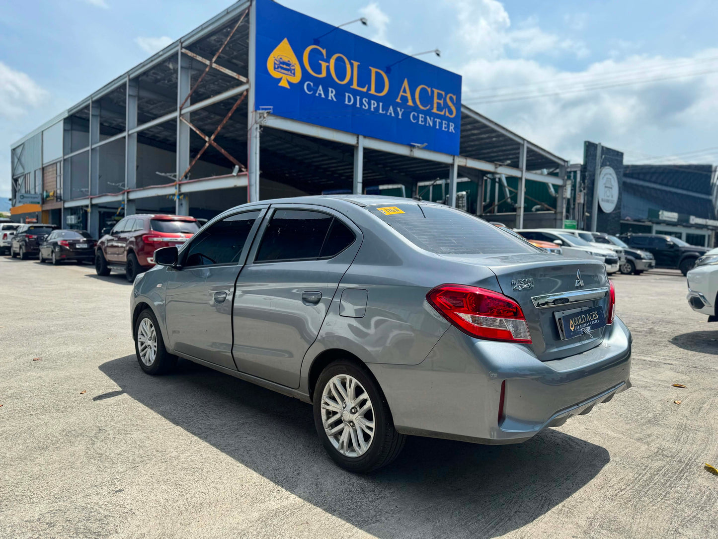 2025 MITSUBISHI MIRAGE G4 GLX 1.2L CVT AUTOMATIC TRANSMISSION (7T KMS Only!) Gold Aces Car Display Center