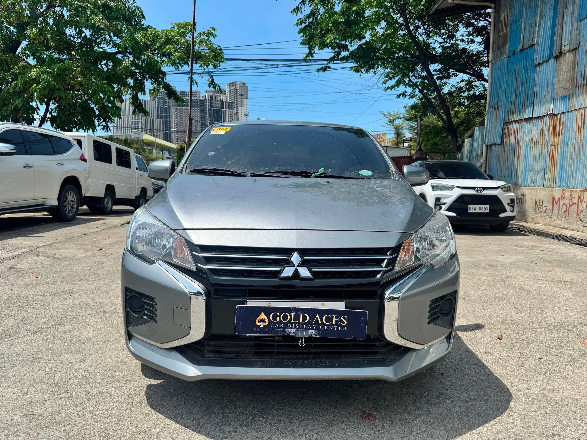 2025 MITSUBISHI MIRAGE G4 GLX 1.2L CVT AUTOMATIC TRANSMISSION (7T KMS Only!) Gold Aces Car Display Center