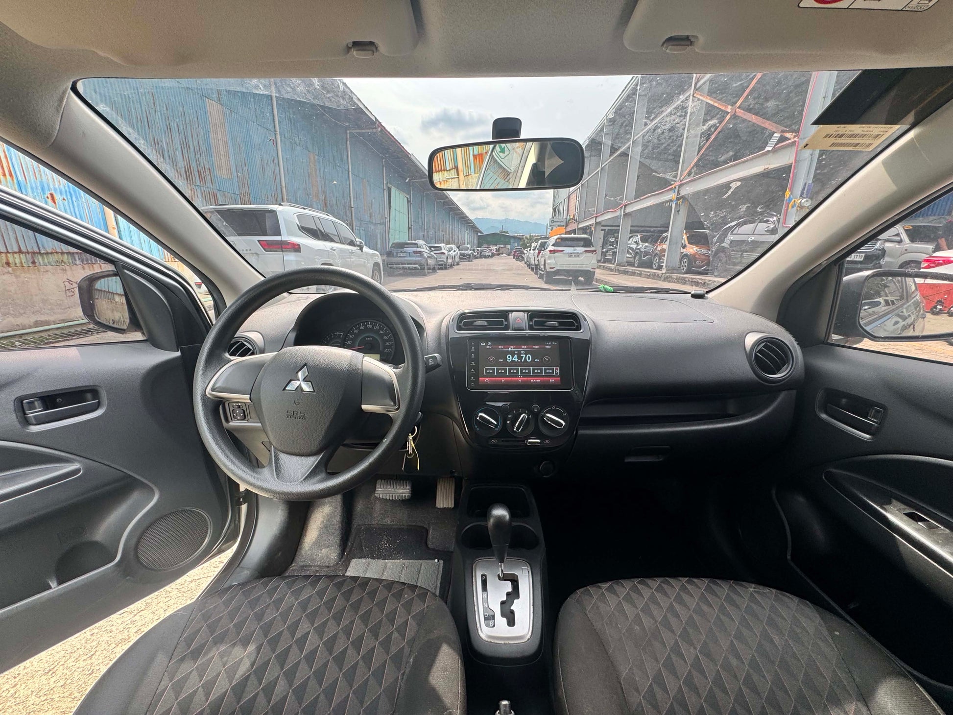 2023 MITSUBISHI MIRAGE HATCHBACK GLX 1.2L AUTOMATIC TRANSMISSION Gold Aces Car Display Center