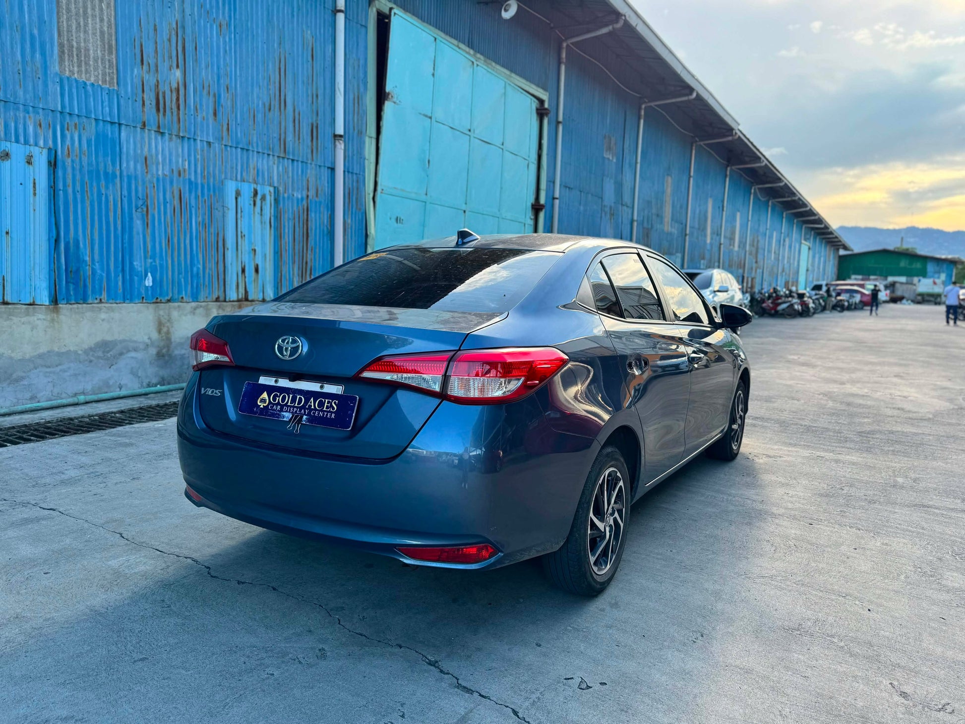 2023 TOYOTA VIOS 1.3L XLE AUTOMATIC TRANSMISSION Gold Aces Car Display Center
