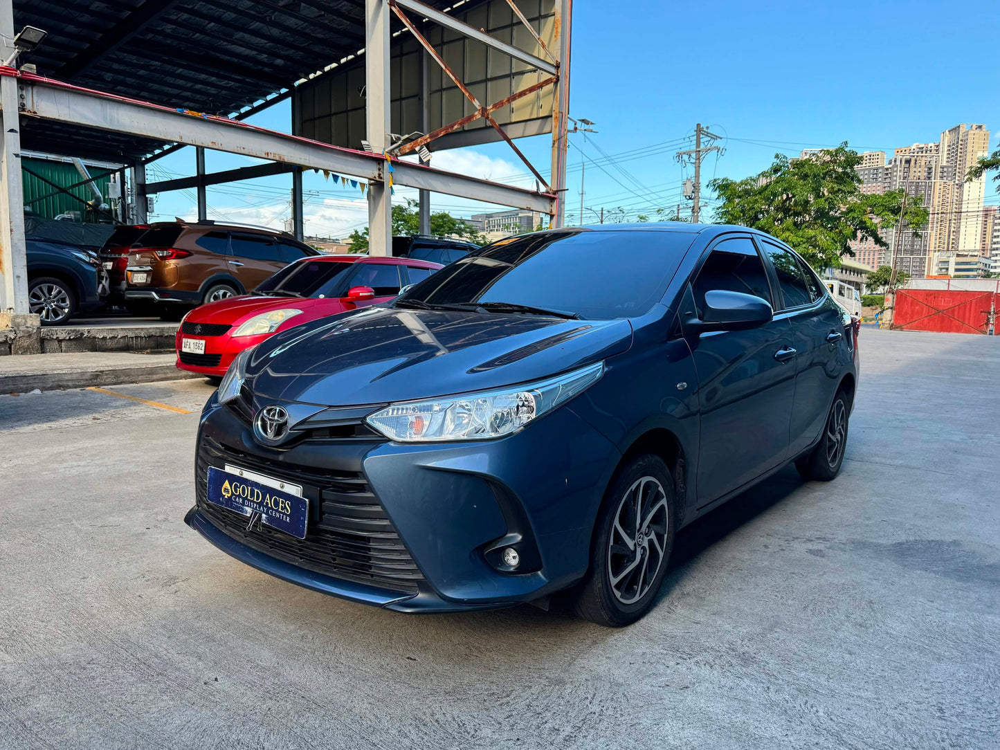 2023 TOYOTA VIOS 1.3L XLE AUTOMATIC TRANSMISSION Gold Aces Car Display Center
