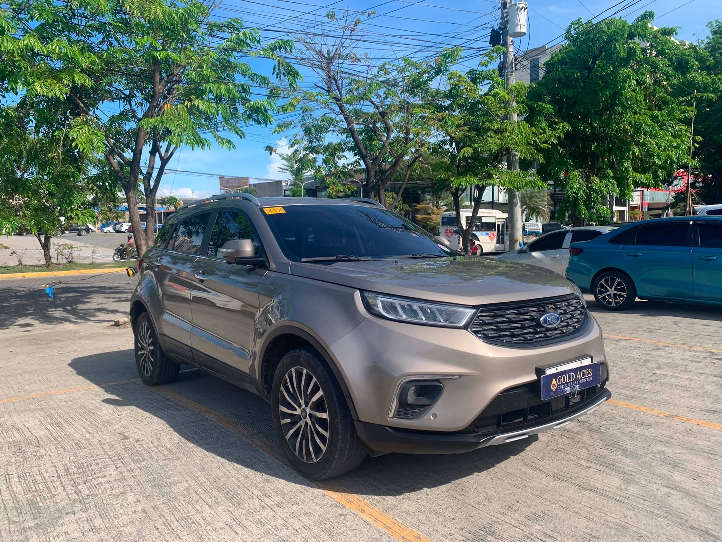 2022 FORD TERRITORY 1.5L TITANIUM AUTOMATIC TRANSMISSION (22T KMS ONLY!) Gold Aces Car Display Center