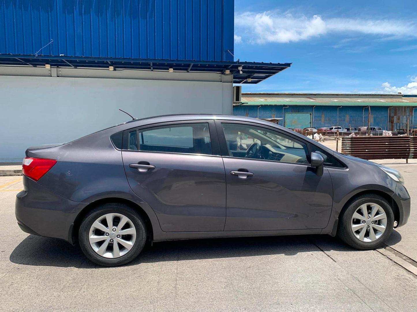 2012 KIA RIO EX 1.4 MANUAL TRANSMISSION Gold Aces Car Display Center