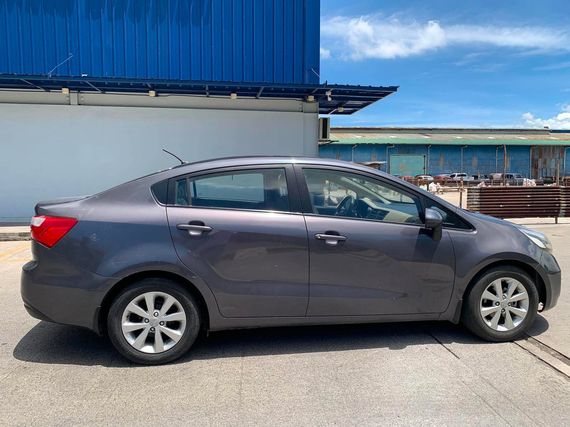 2012 KIA RIO EX 1.4 MANUAL TRANSMISSION Gold Aces Car Display Center