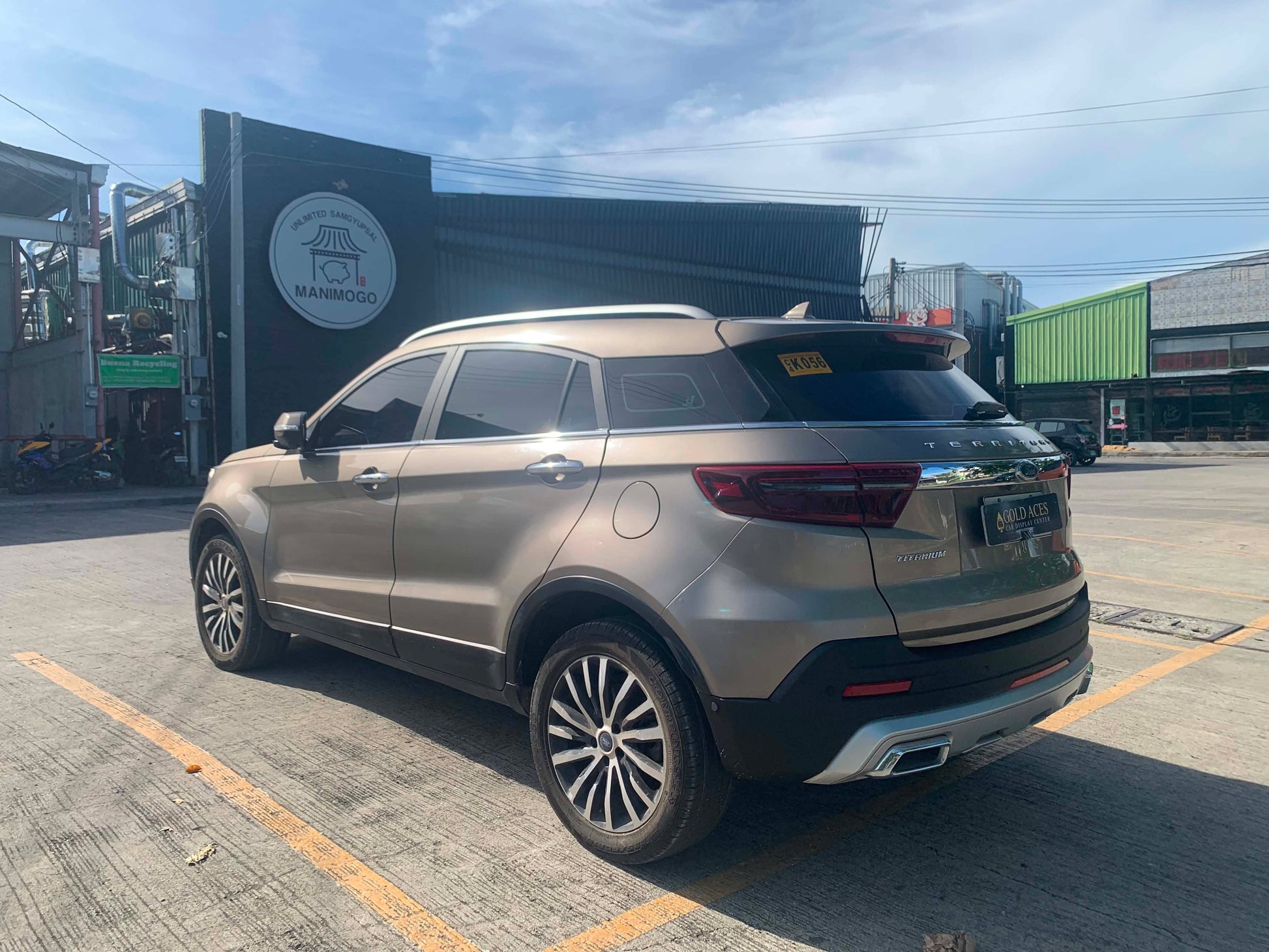 2022 FORD TERRITORY 1.5L TITANIUM AUTOMATIC TRANSMISSION (22T KMS ONLY!) Gold Aces Car Display Center