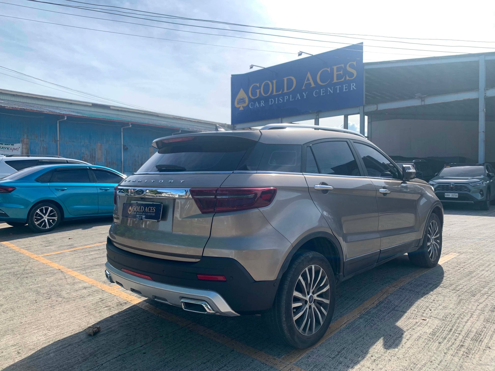 2022 FORD TERRITORY 1.5L TITANIUM AUTOMATIC TRANSMISSION (22T KMS ONLY!) Gold Aces Car Display Center