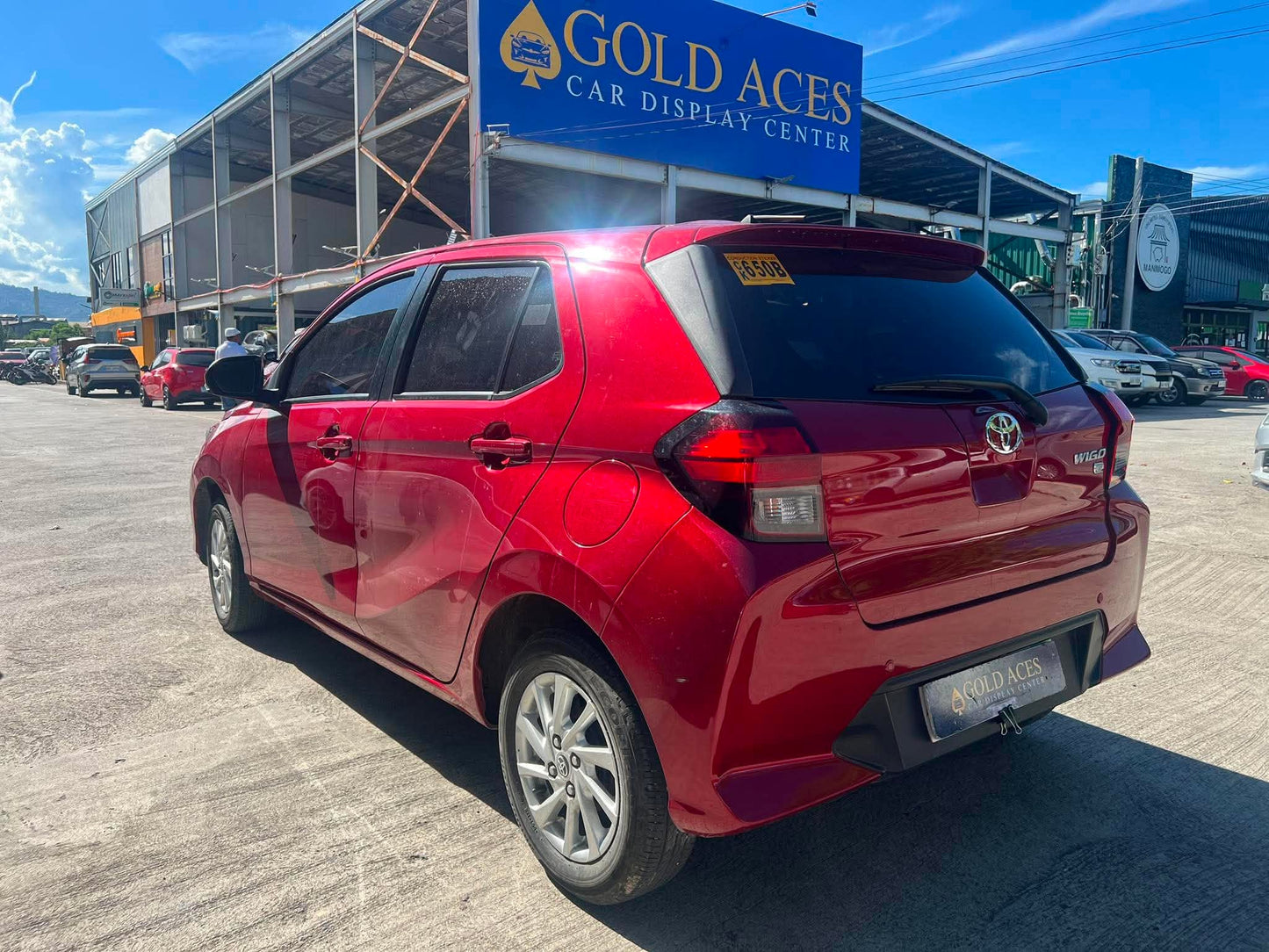 2025 TOYOTA WIGO G 1.0L CVT AUTOMATIC TRANSMISSION (16TKMS ONLY!) Gold Aces Car Display Center