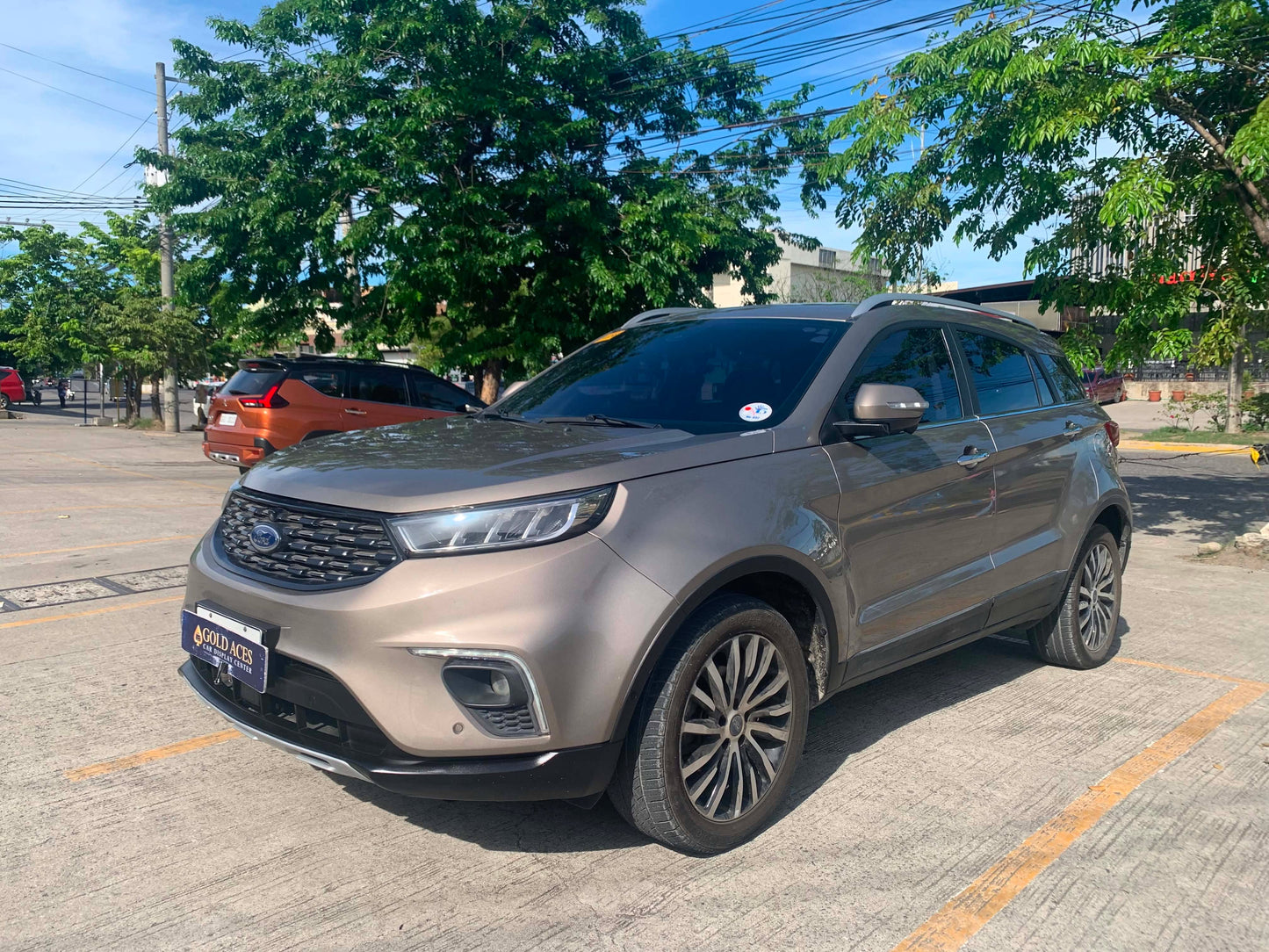 2022 FORD TERRITORY 1.5L TITANIUM AUTOMATIC TRANSMISSION (22T KMS ONLY!) Gold Aces Car Display Center