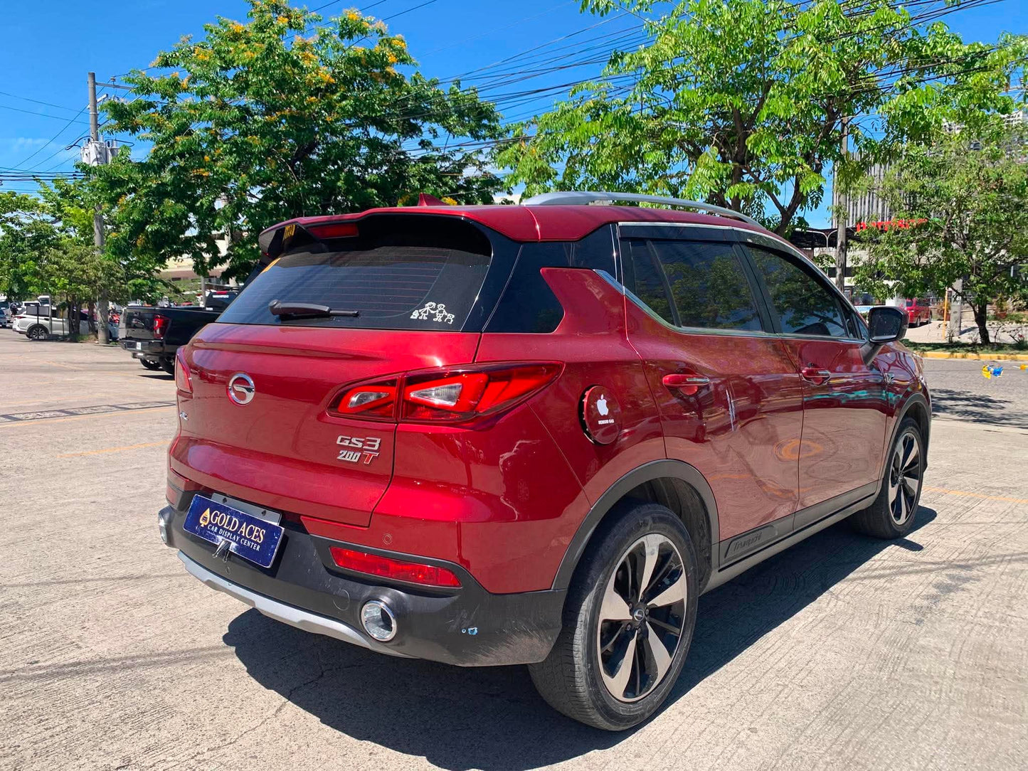 2020 GAC Motor GS3 GE (Top of the line!) Gold Aces Car Display Center