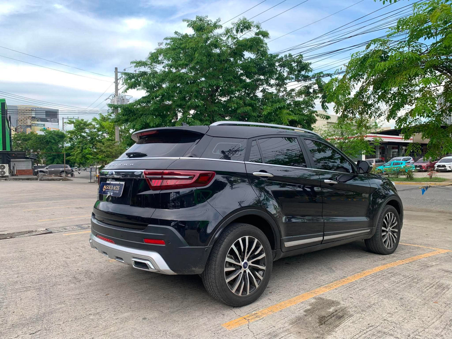 2021 FORD TERRITORY 1.5L TITANIUM AUTOMATIC TRANSMISSION (42T KMS ONLY!) Gold Aces Car Display Center