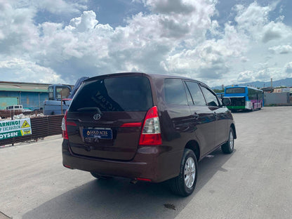 2014 TOYOTA INNOVA 2.0L E MANUAL TRANSMISSION TOYOTA