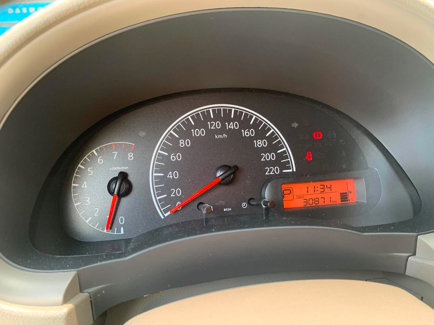 2016 NISSAN ALMERA 1.5L AUTOMATIC TRANSMISSION Gold Aces Car Display Center