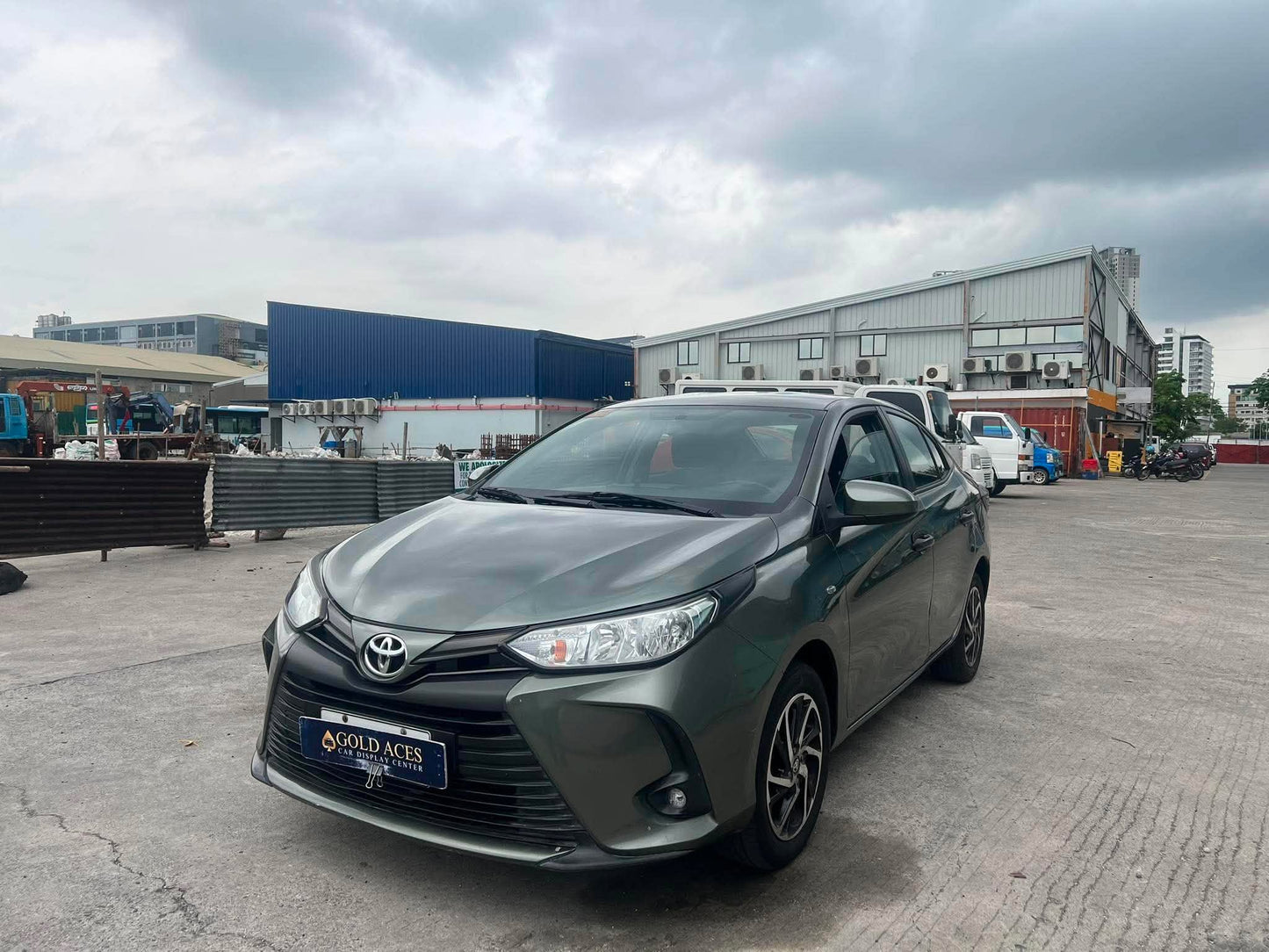 2022 TOYOTA VIOS 1.3L XLE AUTOMATIC TRANSMISSION Gold Aces Car Display Center