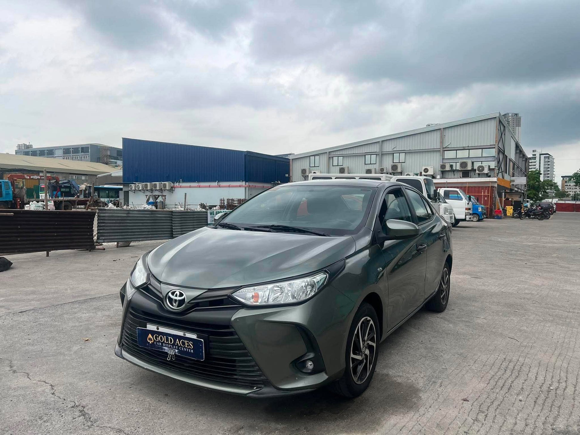 2022 TOYOTA VIOS 1.3L XLE AUTOMATIC TRANSMISSION Gold Aces Car Display Center