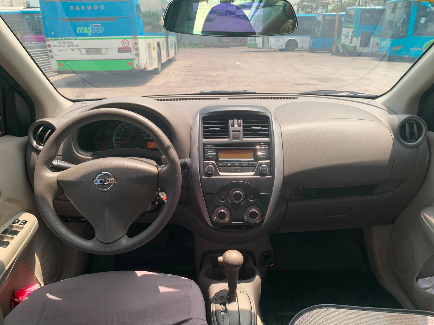 2016 NISSAN ALMERA 1.5L AUTOMATIC TRANSMISSION Gold Aces Car Display Center