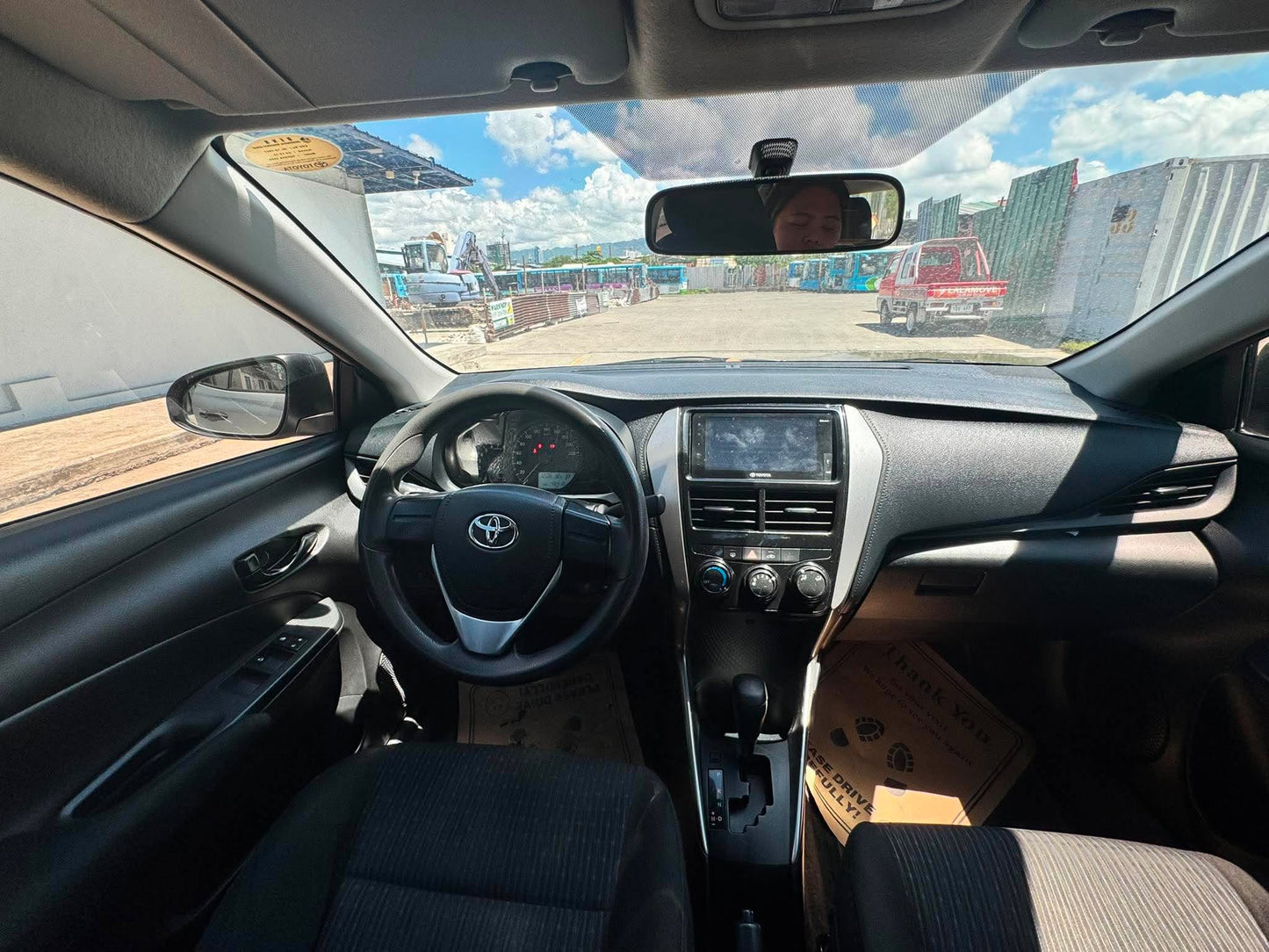 2021 TOYOTA VIOS 1.3L XE AUTOMATIC TRANSMISSION Gold Aces Car Display Center