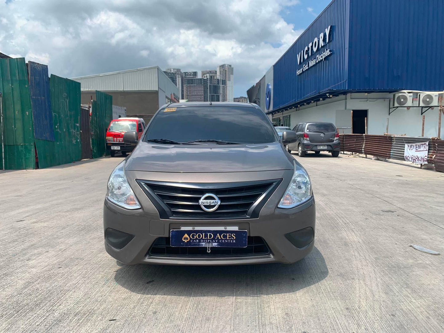 2016 NISSAN ALMERA 1.5L AUTOMATIC TRANSMISSION Gold Aces Car Display Center