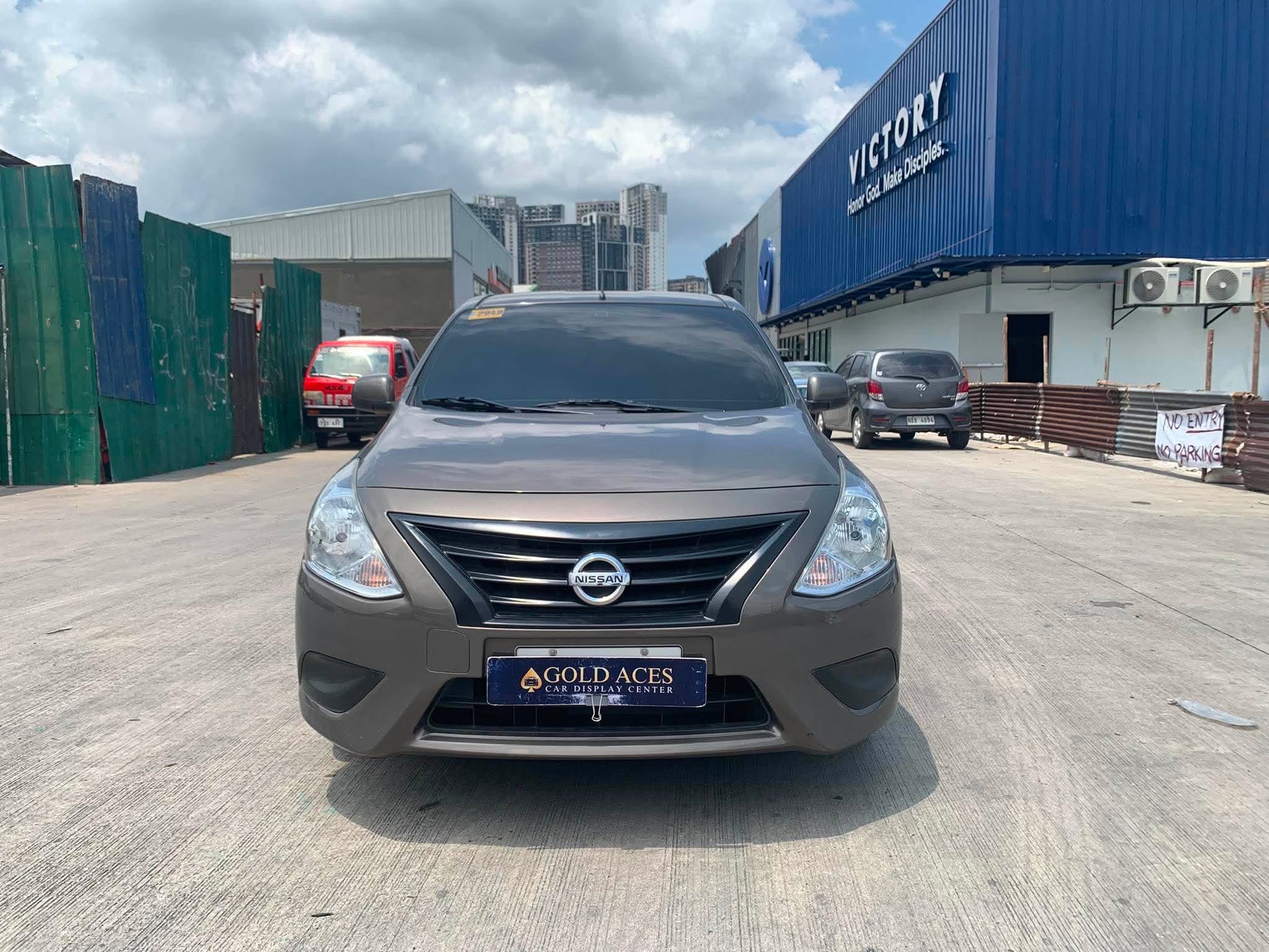 2016 NISSAN ALMERA 1.5L AUTOMATIC TRANSMISSION Gold Aces Car Display Center