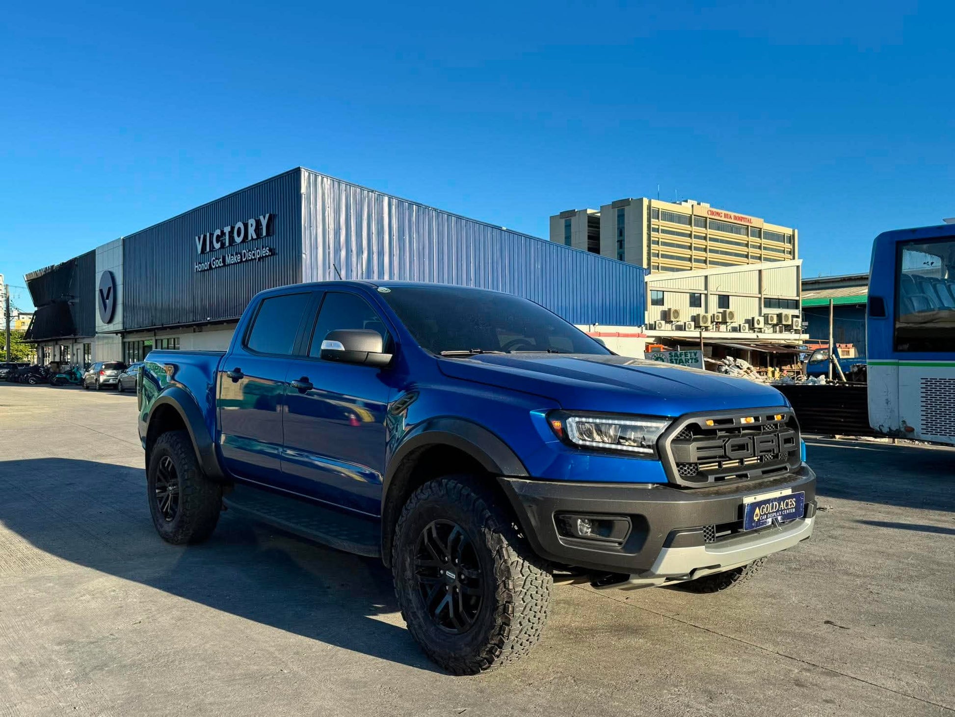 2019 FORD RANGER RAPTOR 2.0L 4X4 DSL AUTOMATIC TRANSMISSION Gold Aces Car Display Center