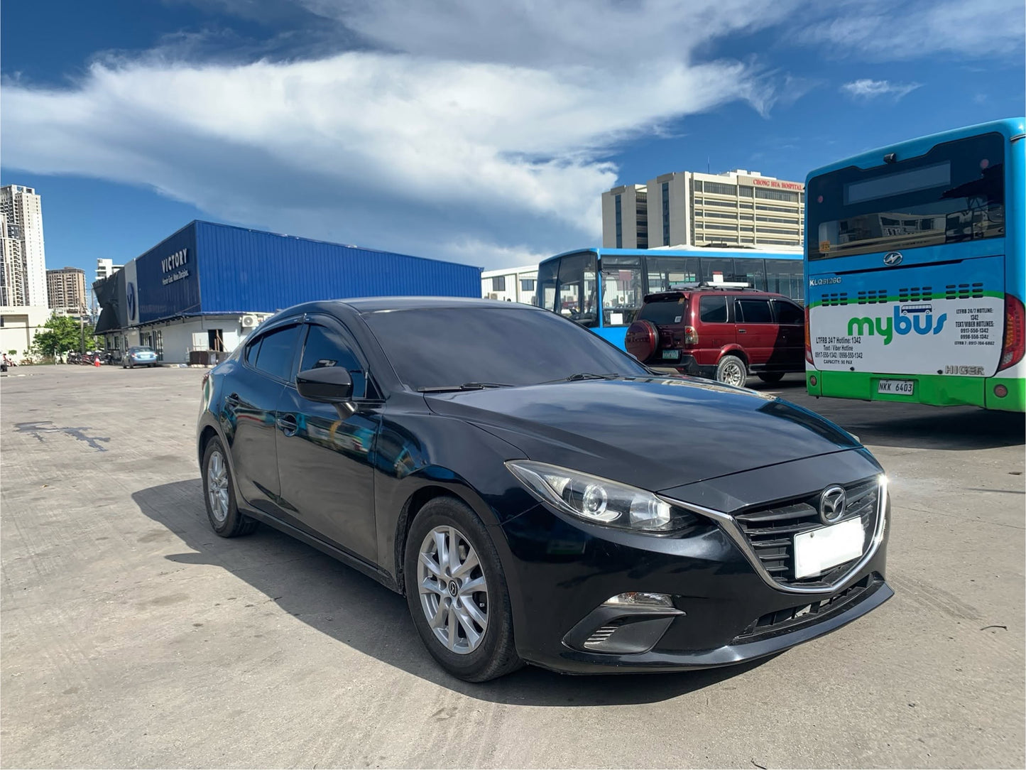 2016 MAZDA 3 2.0L SEDAN AUTOMATIC TRANSMISSION Gold Aces Car Display Center