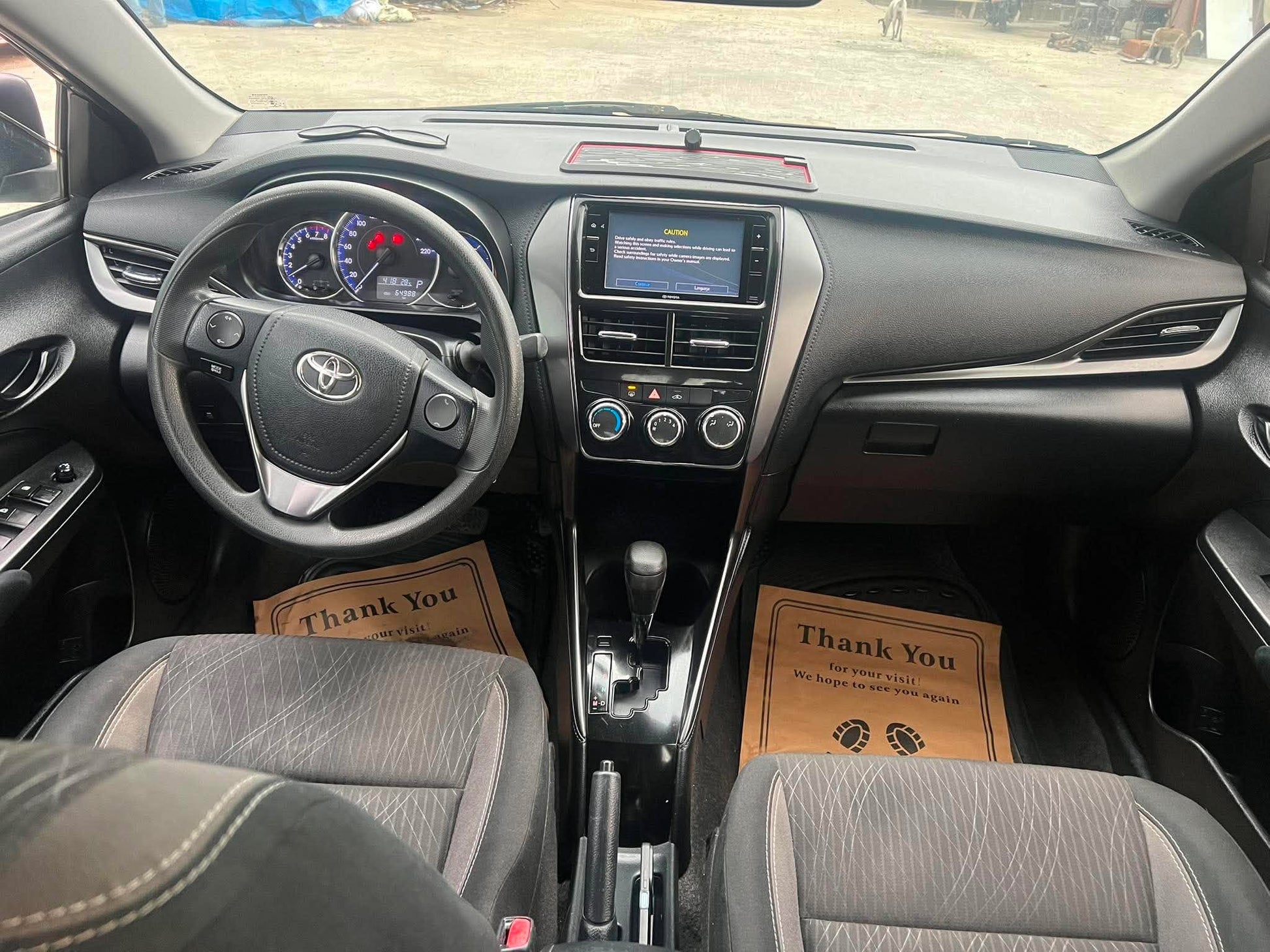 2022 TOYOTA VIOS 1.3L XLE AUTOMATIC TRANSMISSION Gold Aces Car Display Center
