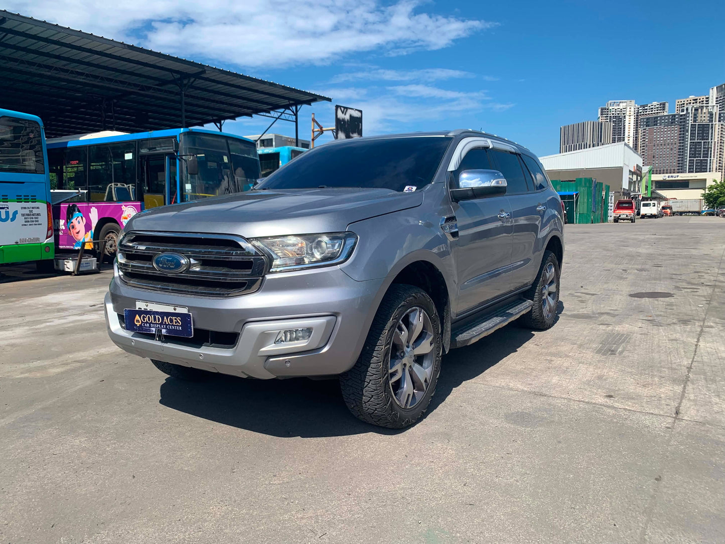 &nbsp;2016 FORD EVEREST TITANIUM 4X2 DSL AUTOMATIC TRANSMISSION Gold Aces Car Display Center
