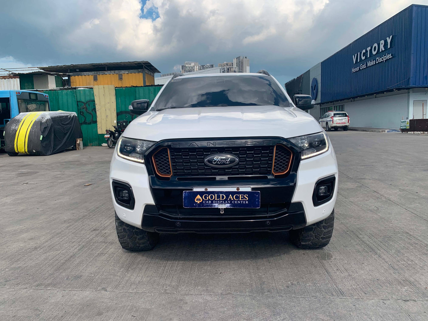 2022 FORD RANGER WILDTRAK 2.0L 4X2 DSL AUTOMATIC TRANSMISSION (33TKMS ONLY!) Gold Aces Car Display Center