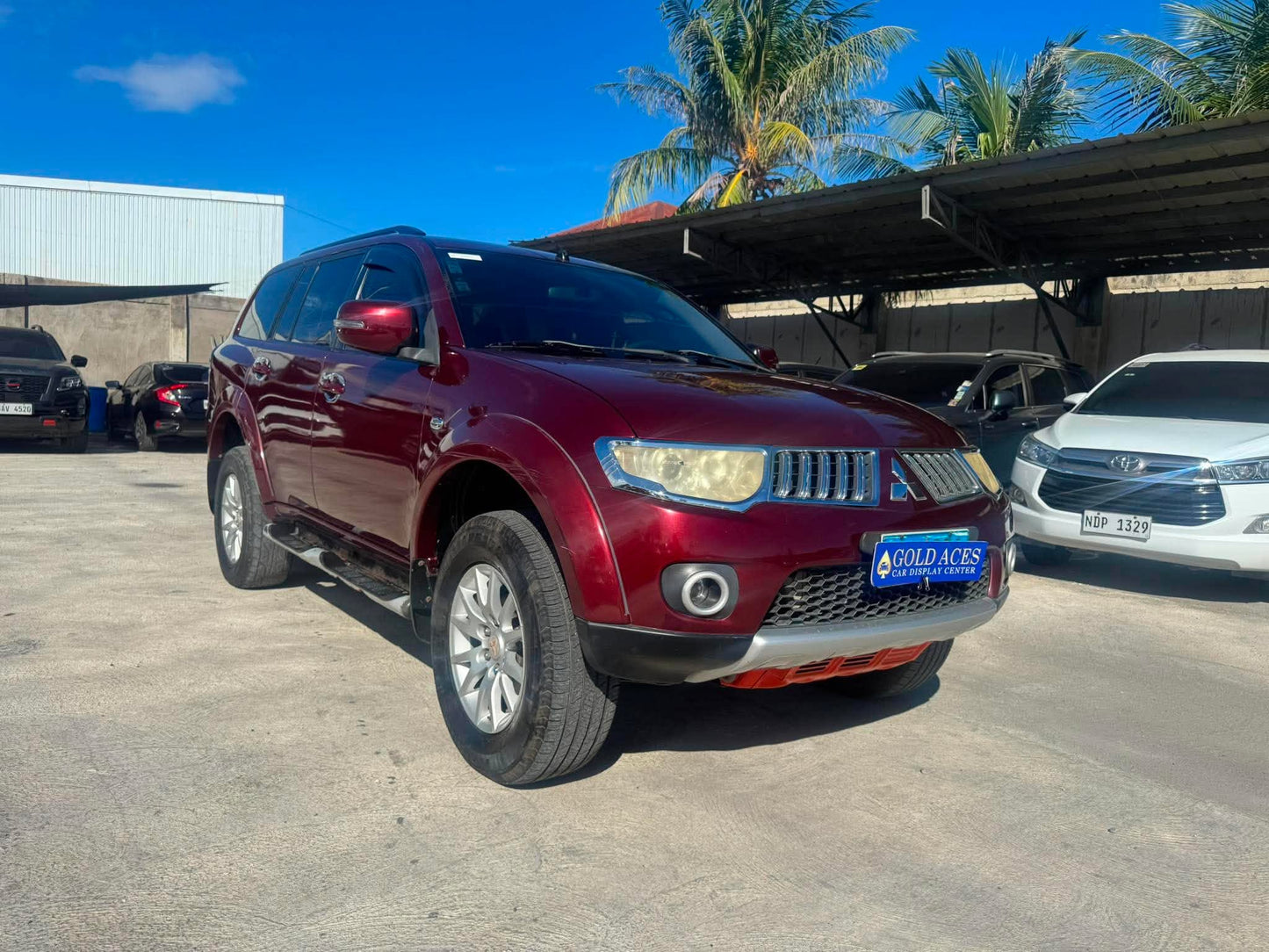 2013 MITSUBISHI MONTERO GLX 2.5L DSL MANUAL TRANSMISSION Gold Aces Car Display Center
