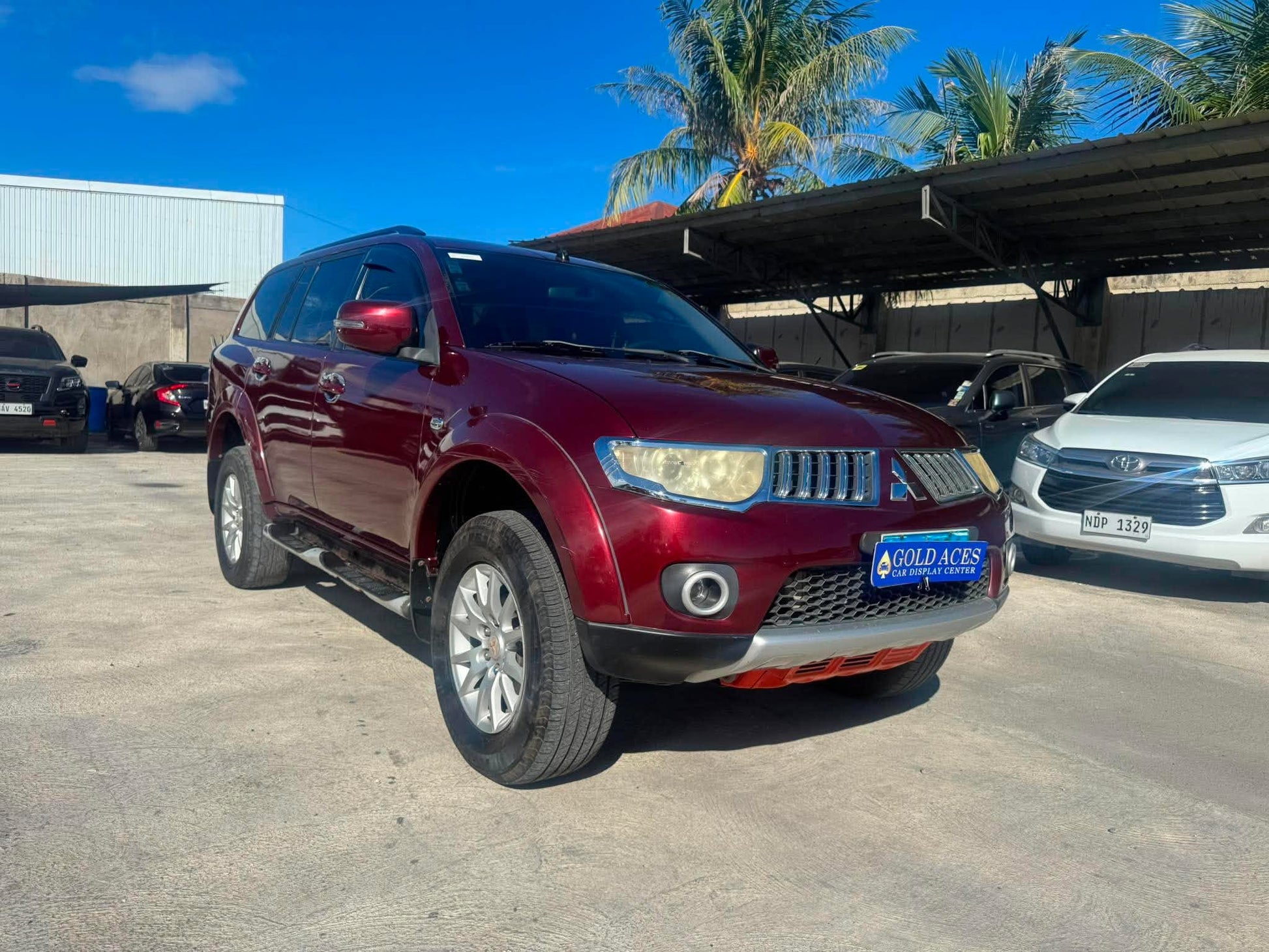 2013 MITSUBISHI MONTERO GLX 2.5L DSL MANUAL TRANSMISSION Gold Aces Car Display Center