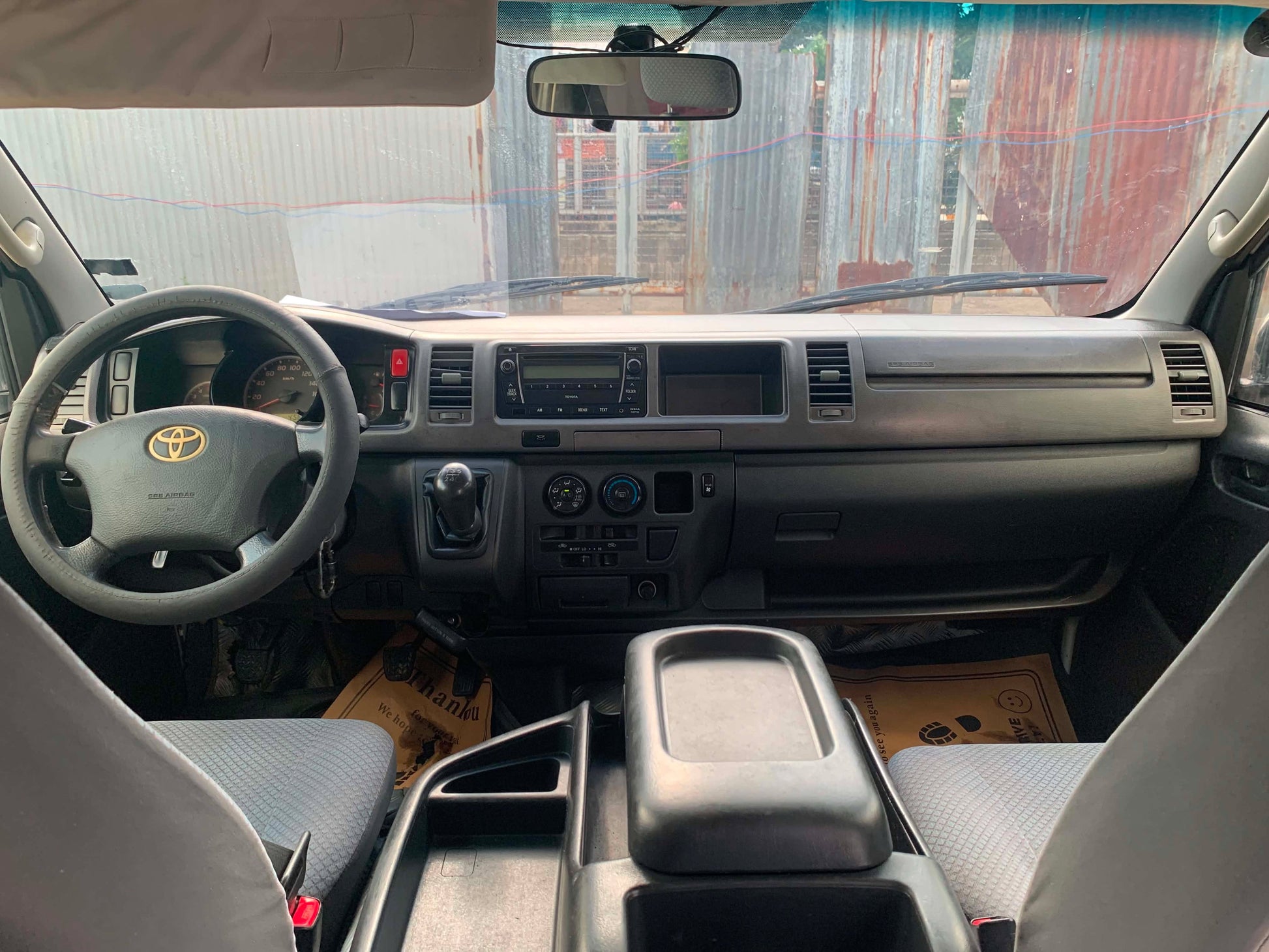 2013 TOYOTA HIACE GL GRANDIA 2.5L DSL MANUAL TRANSMISSION Gold Aces Car Display Center