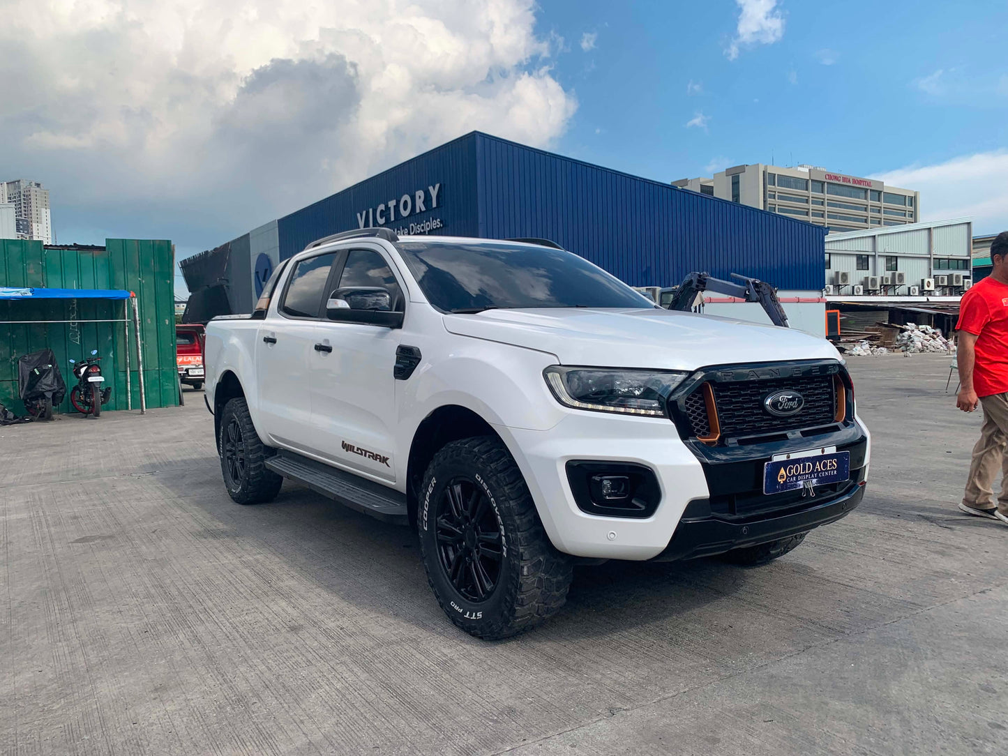 2022 FORD RANGER WILDTRAK 2.0L 4X2 DSL AUTOMATIC TRANSMISSION (33TKMS ONLY!) Gold Aces Car Display Center