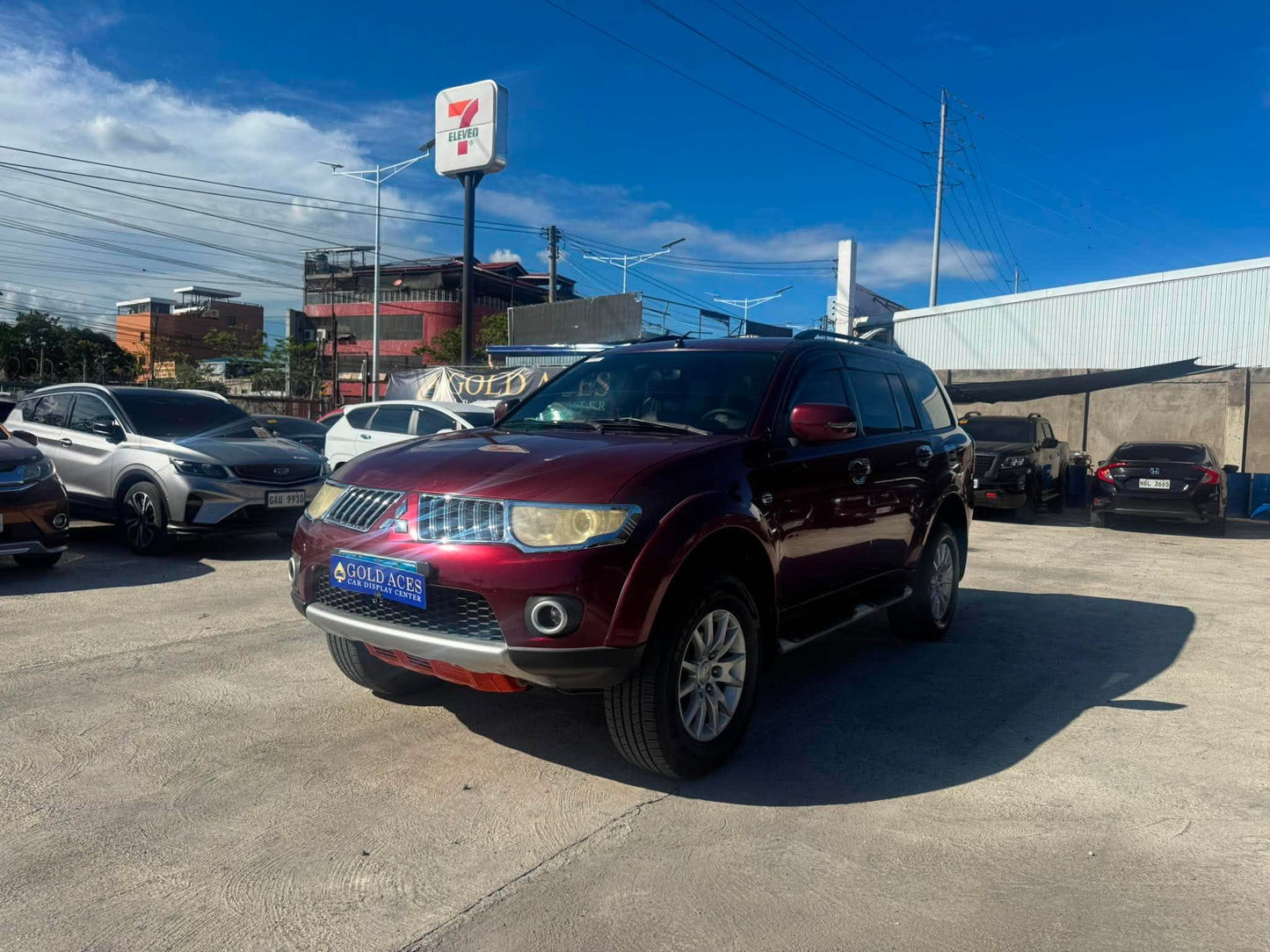2013 MITSUBISHI MONTERO GLX 2.5L DSL MANUAL TRANSMISSION Gold Aces Car Display Center