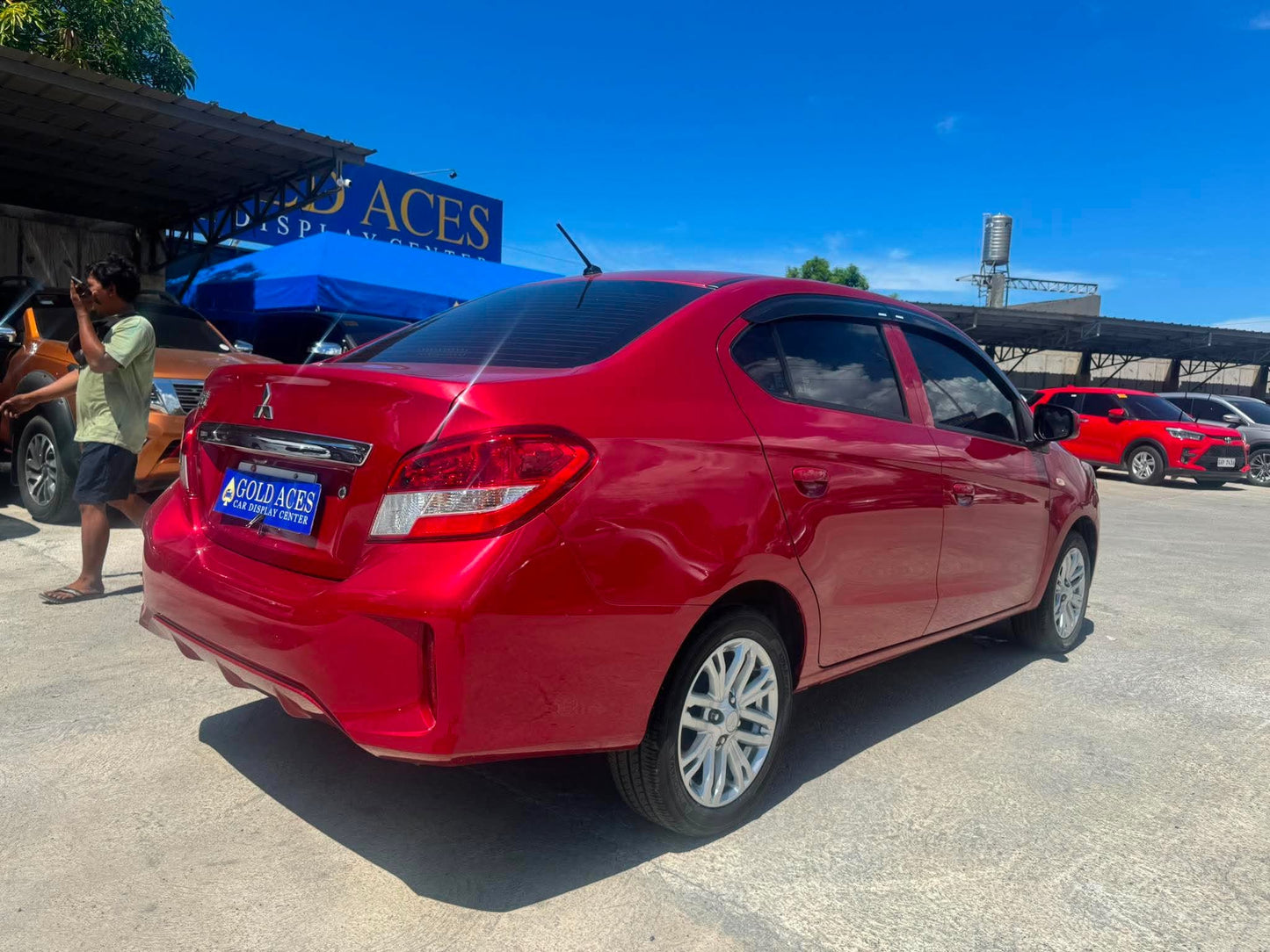 2025 MITSUBISHI MIRAGE G4 GLX 1.2L CVT AUTOMATIC TRANSMISSION Gold Aces Car Display Center