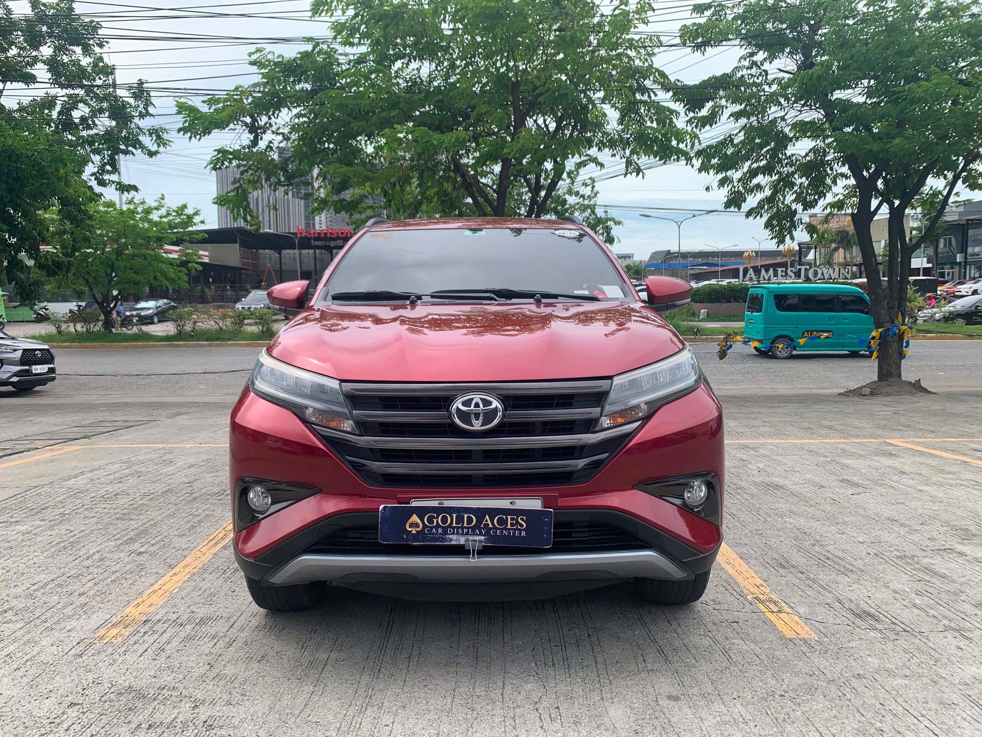 2018 TOYOTA RUSH 1.5L G AUTOMATIC TRANSMISSION Gold Aces Car Display Center