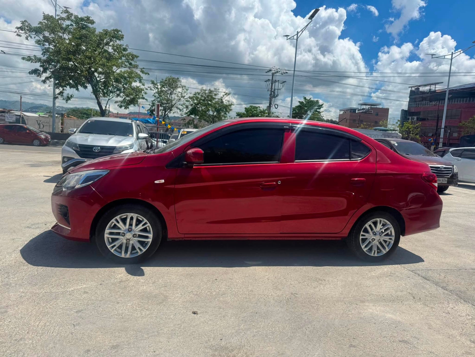 2025 MITSUBISHI MIRAGE G4 GLX 1.2L CVT AUTOMATIC TRANSMISSION Gold Aces Car Display Center